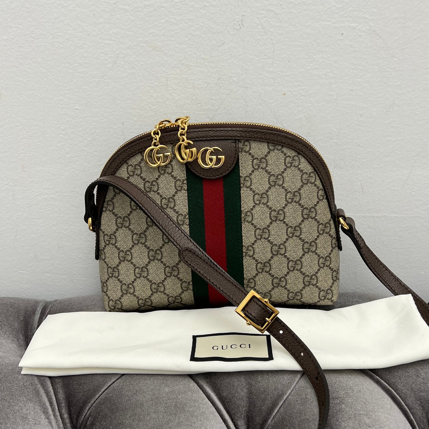 Gucci GG Monogram Ophidia Crossbody Bag