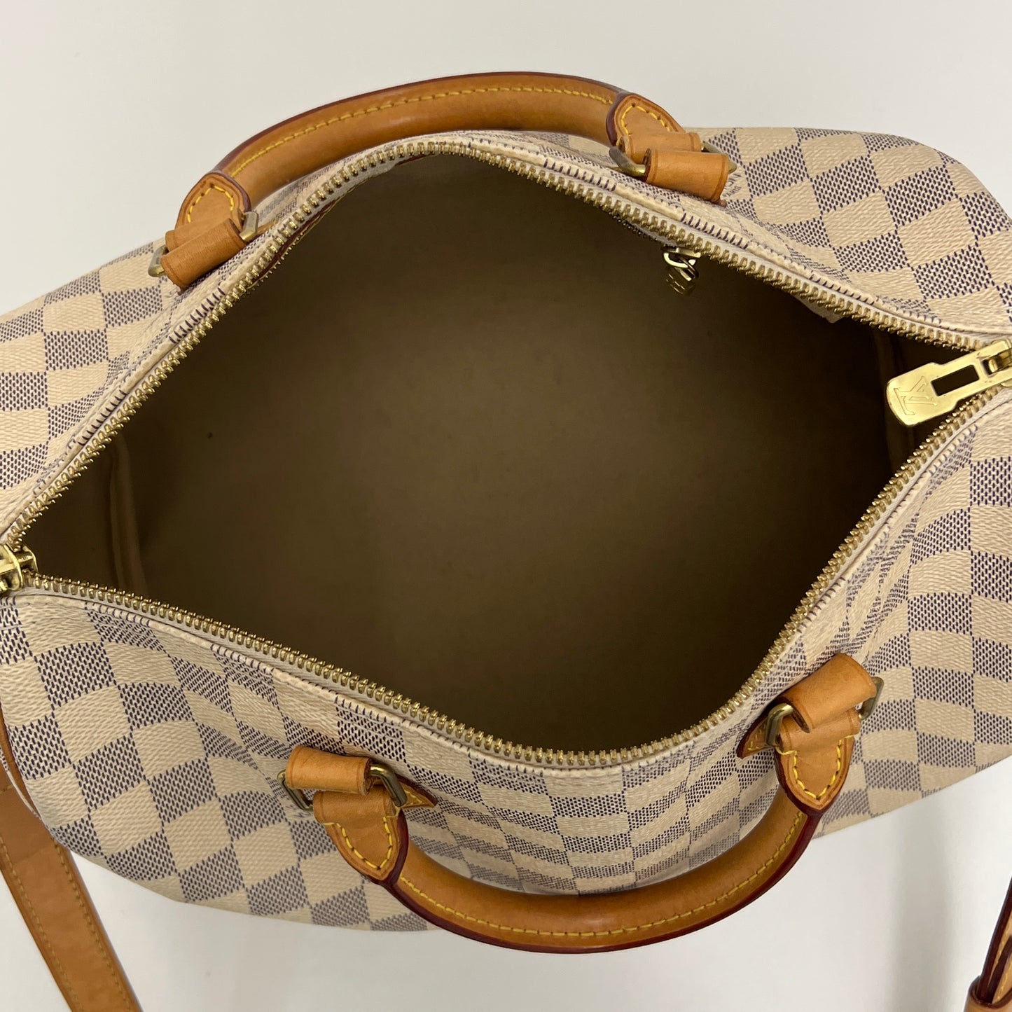 Louis Vuitton Speedy 30 Bandouliere Damier Azur
