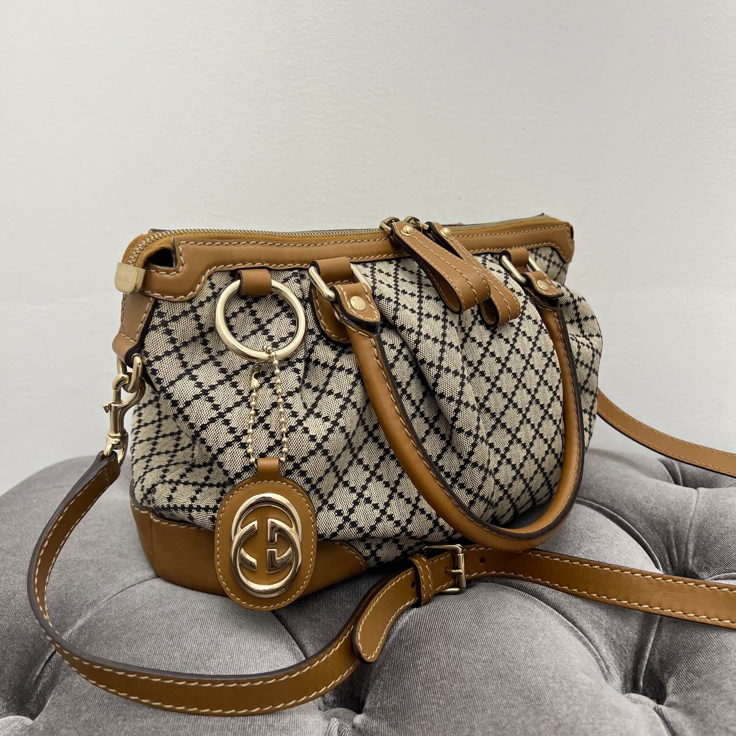 Gucci Sukey 2 way Diamante Handbag