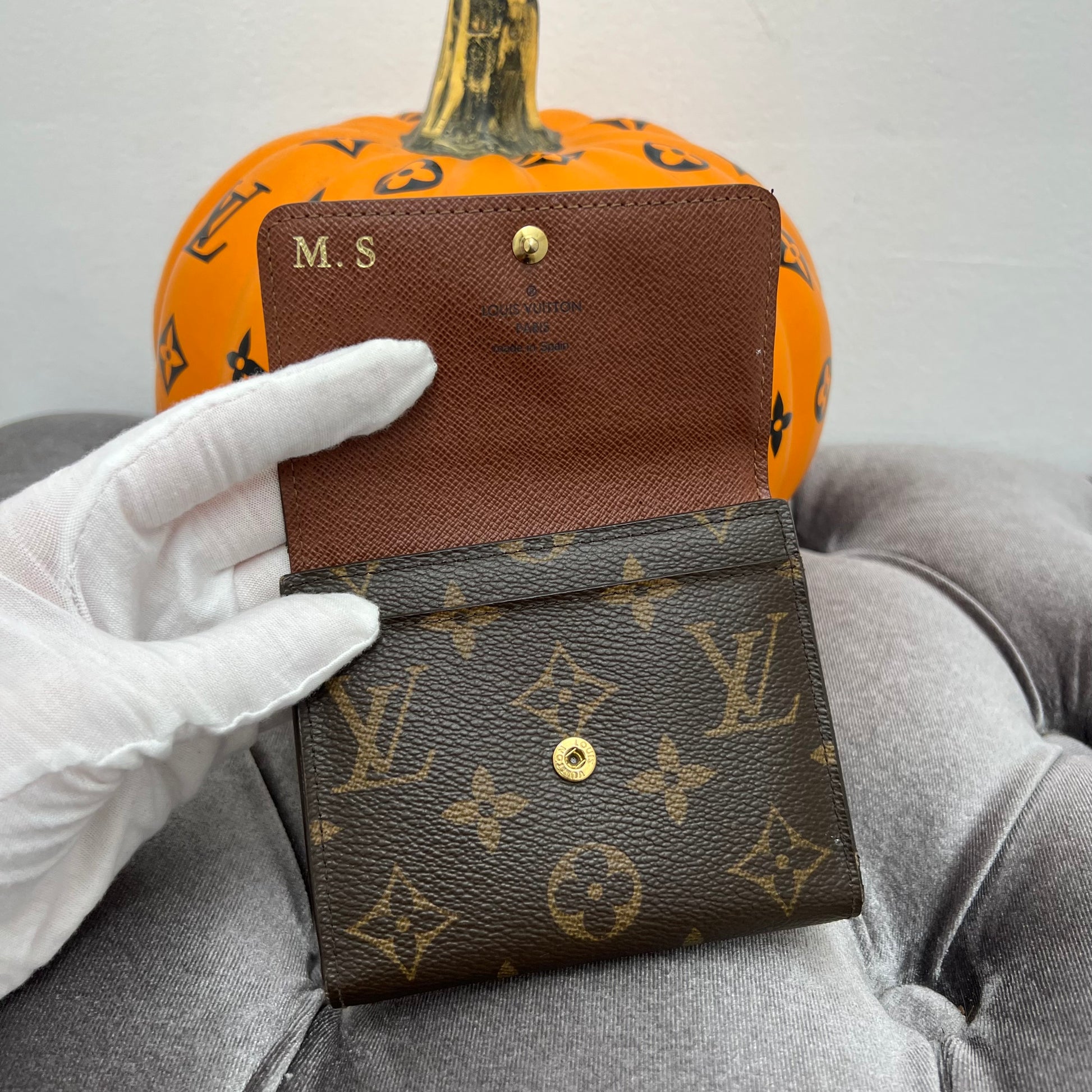 Louis Vuitton Clemence Wallet Monogram Orange – J'Adore Wakefield