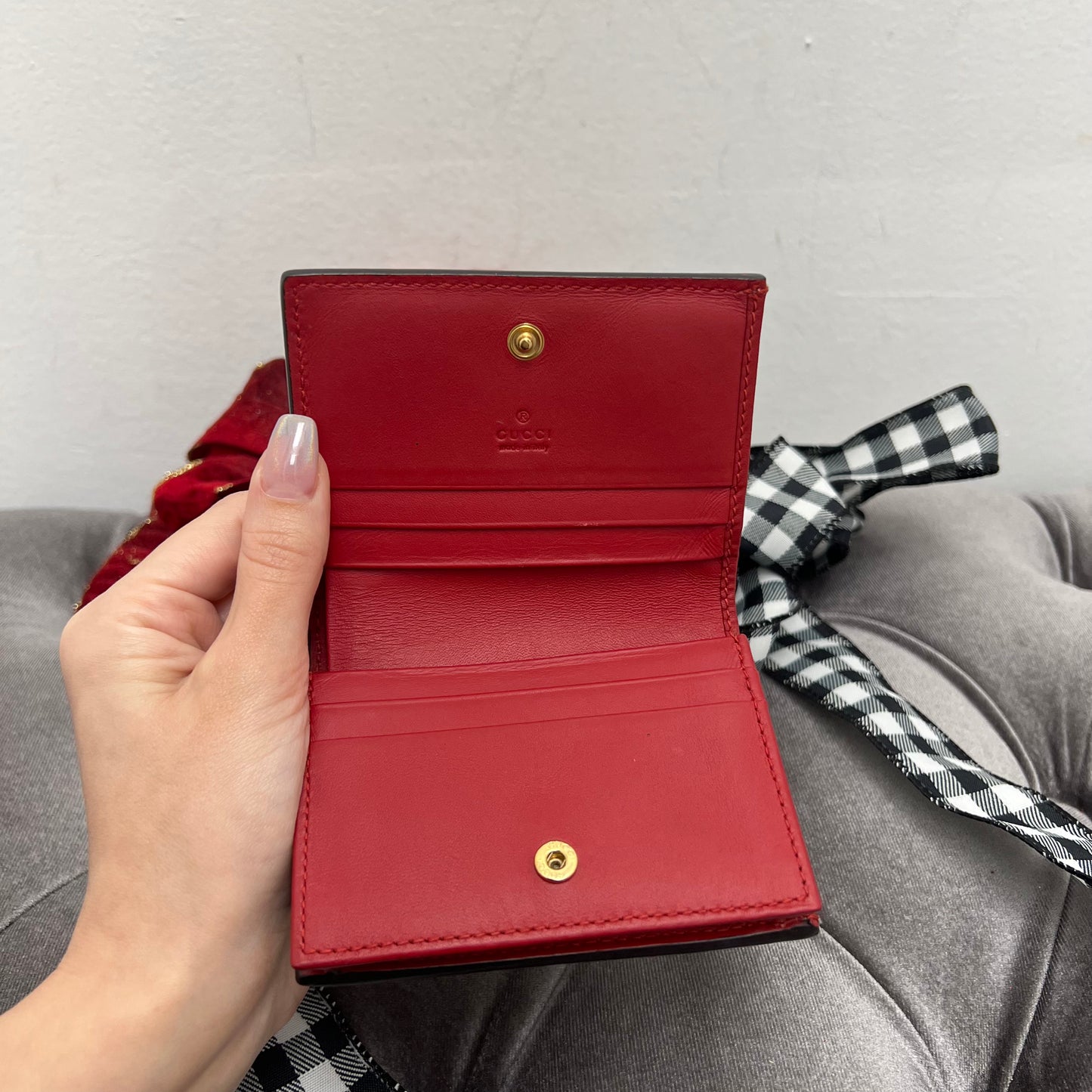 Gucci Blooms Compact Bifold Wallet