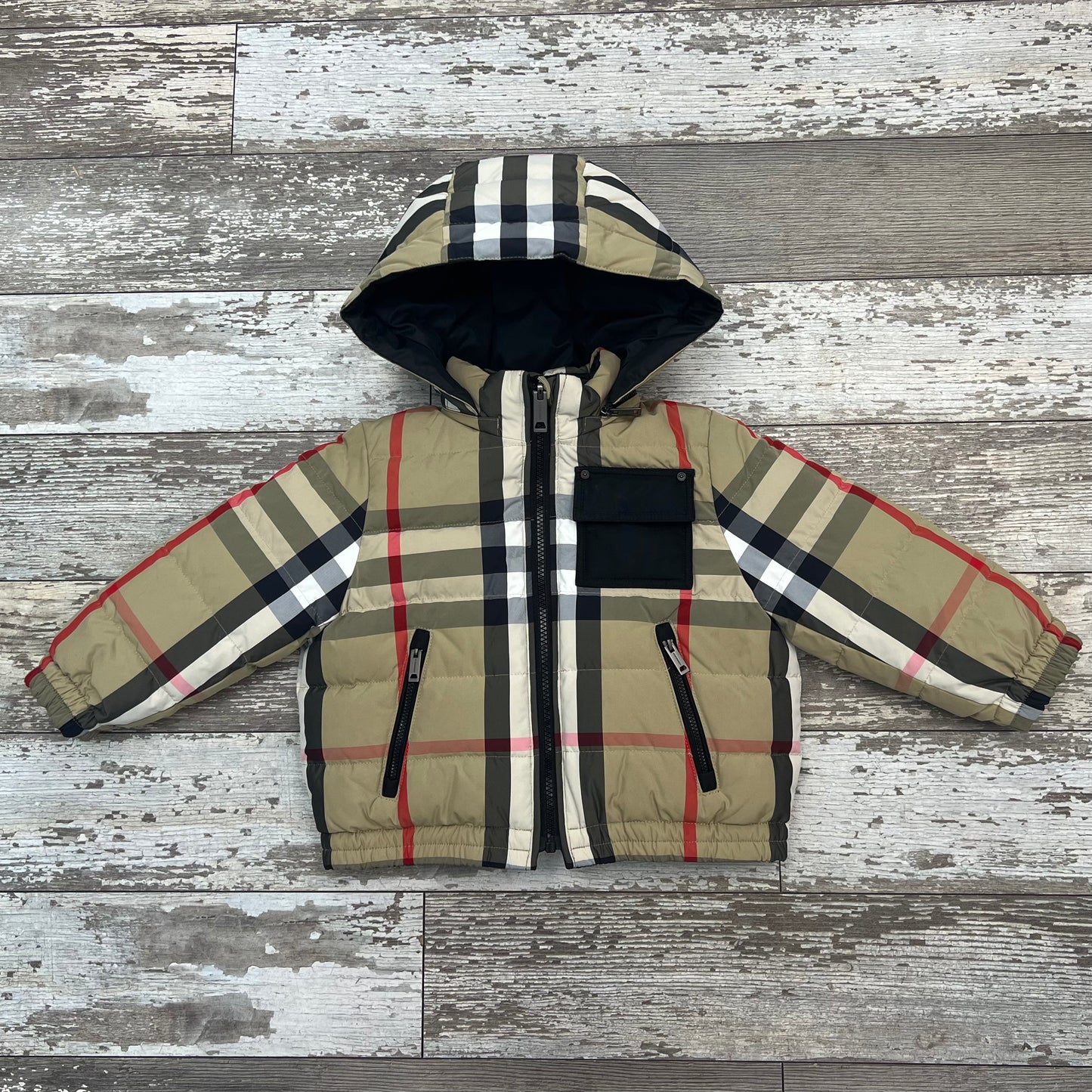 Burberry Kids Reversible Coat, 3 Youth
