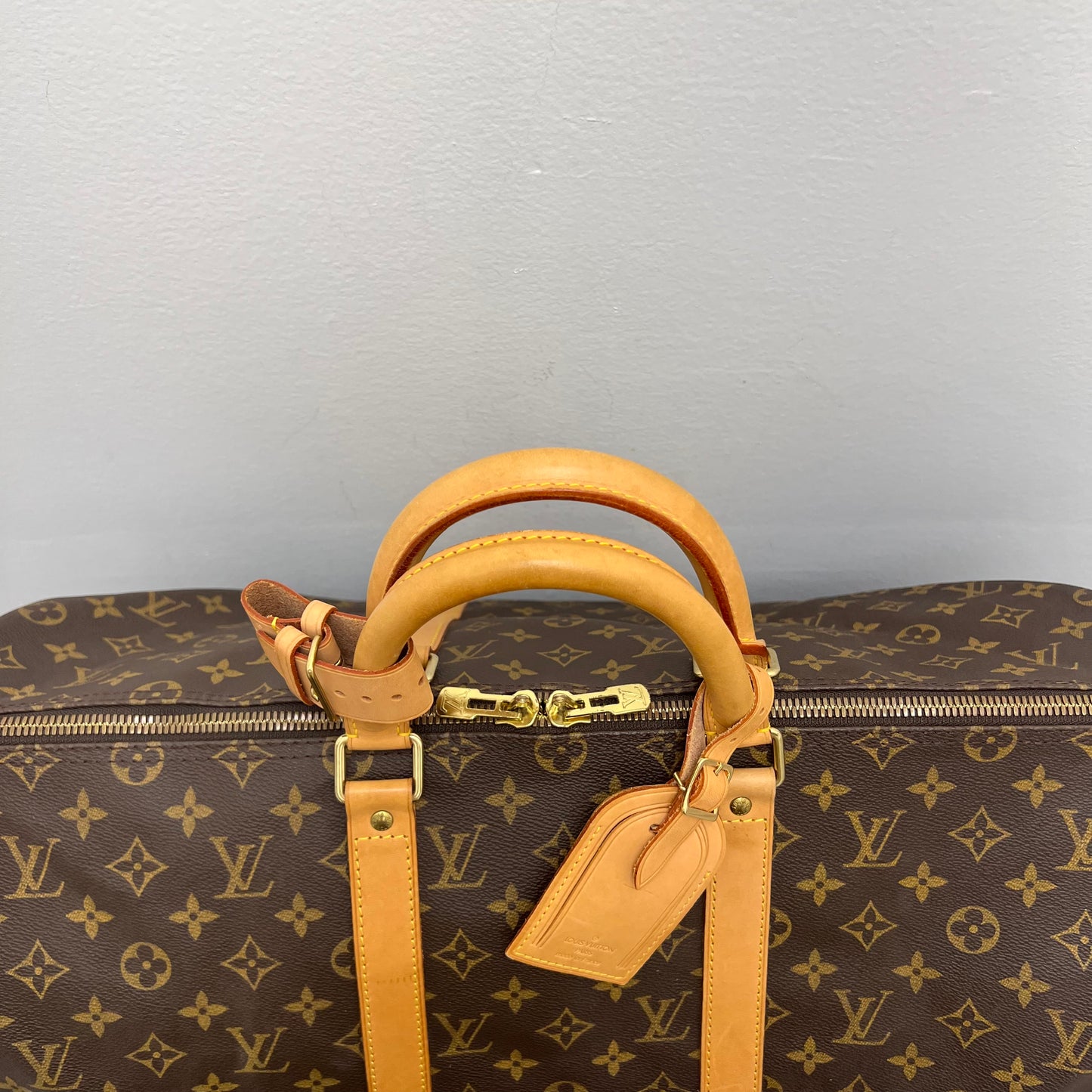 Louis Vuitton Monogram Keepall 50 Bandouliere Duffle Bag