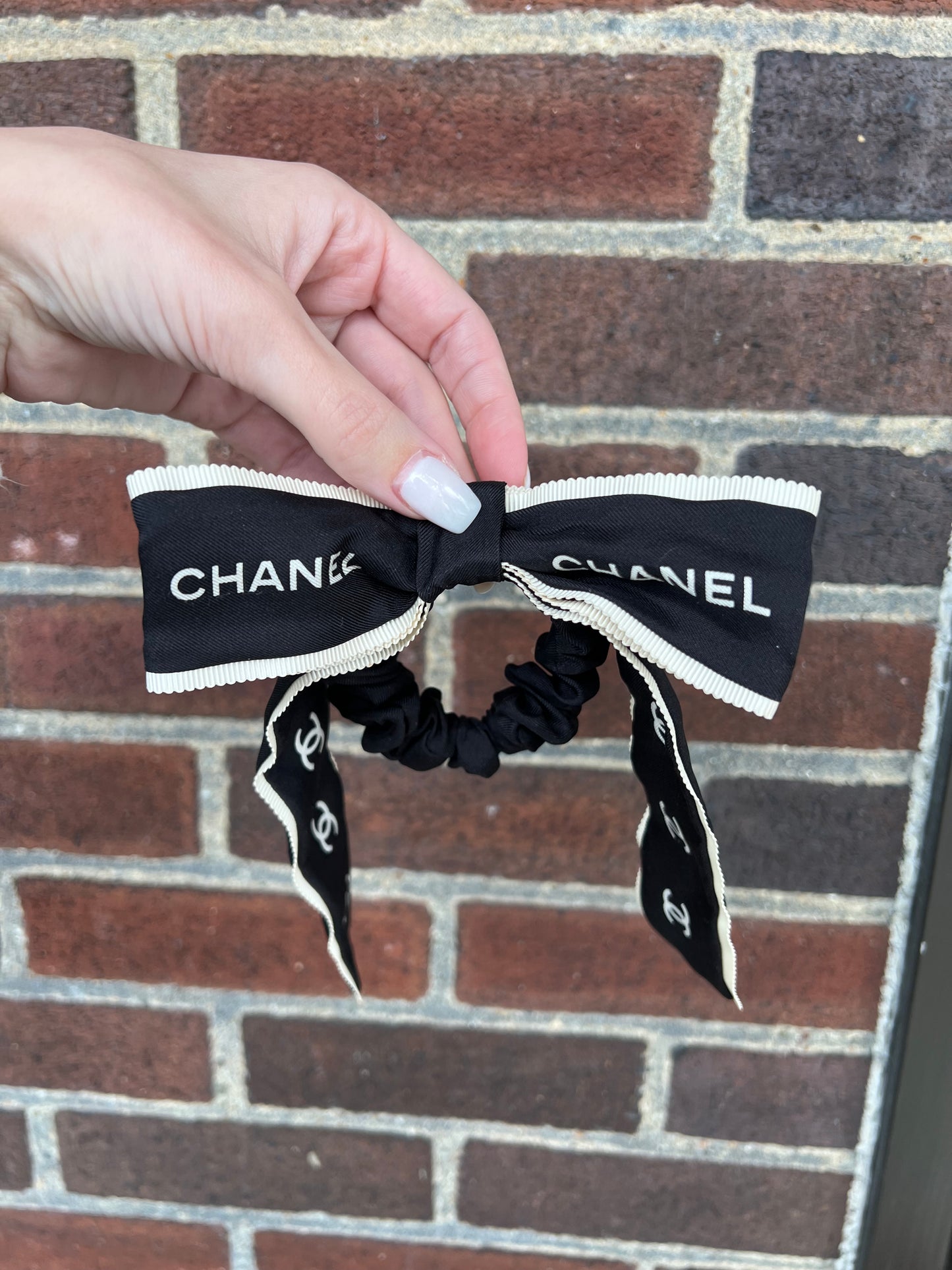 Chanel Silk Hair Tie