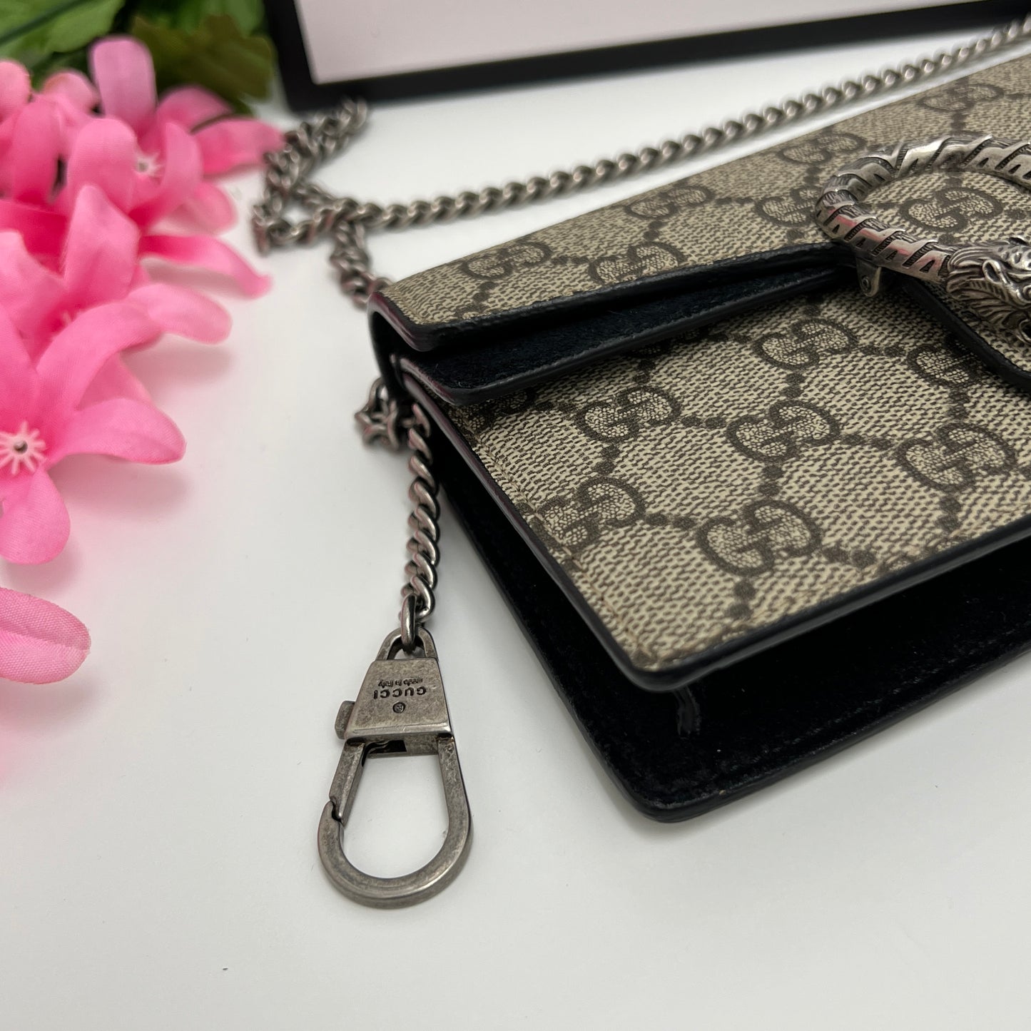 Gucci Super Mini Dionysus Crossbody GG canvas