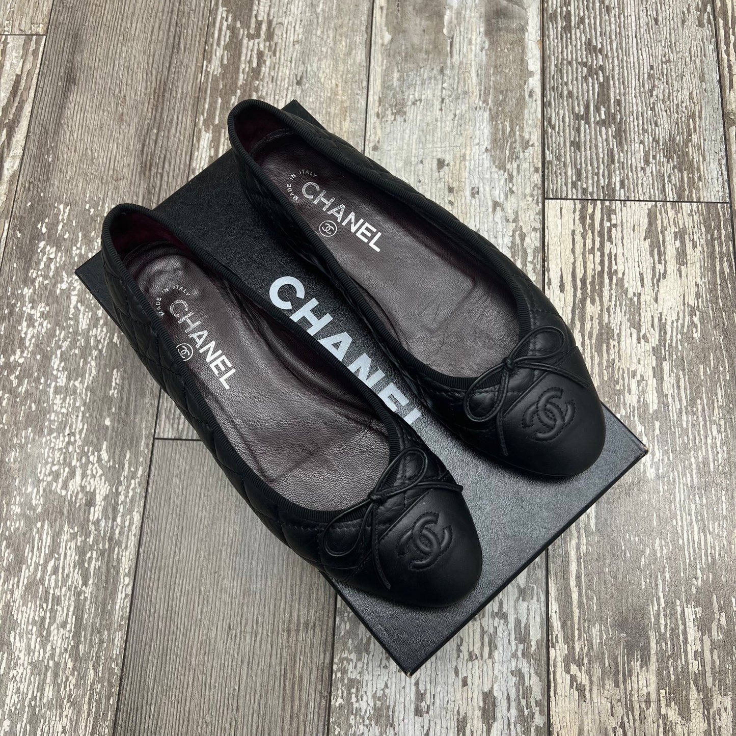 Chanel Ballerina Flats Size 38