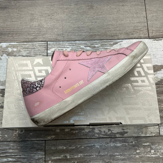 Golden Goose Super-Star Sneakers Pink, Size 37