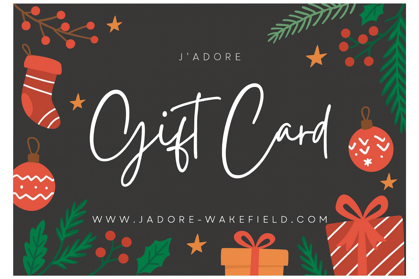 J’adore Gift Card
