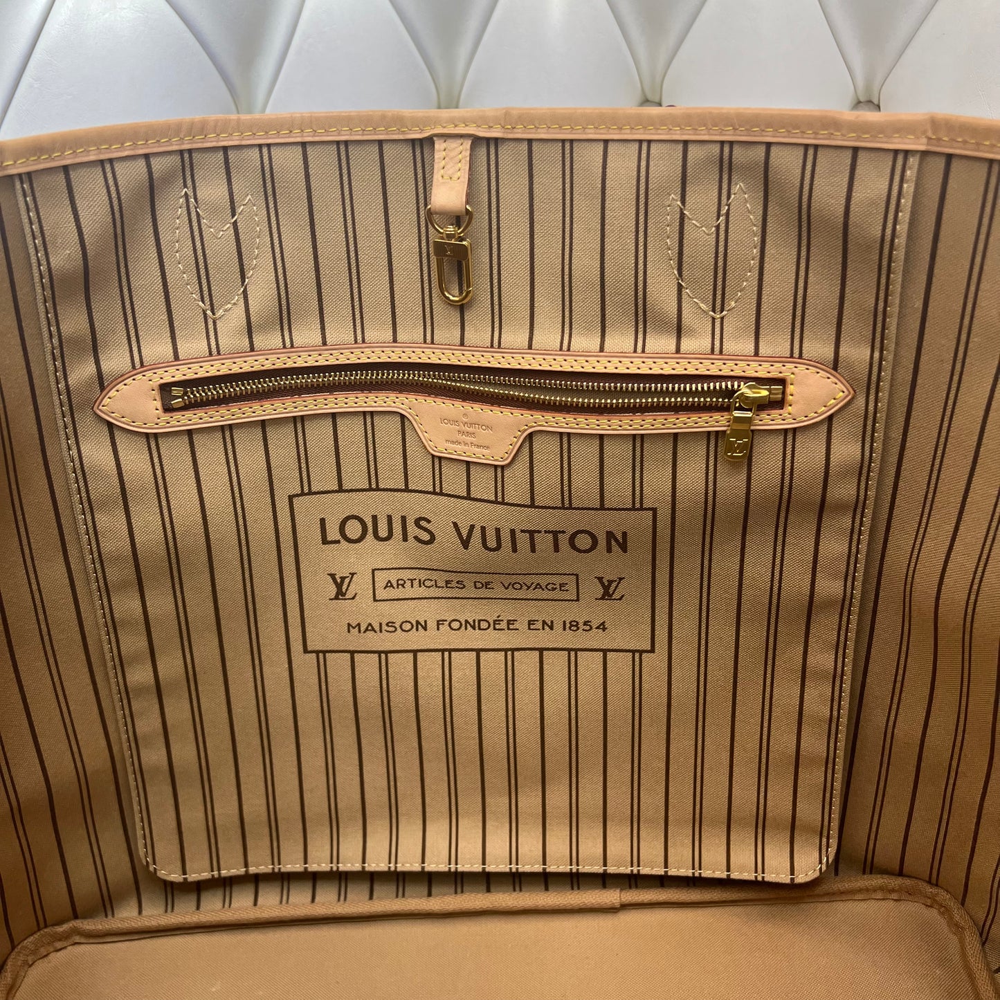 Louis Vuitton Neverfull GM Monogram, Tan