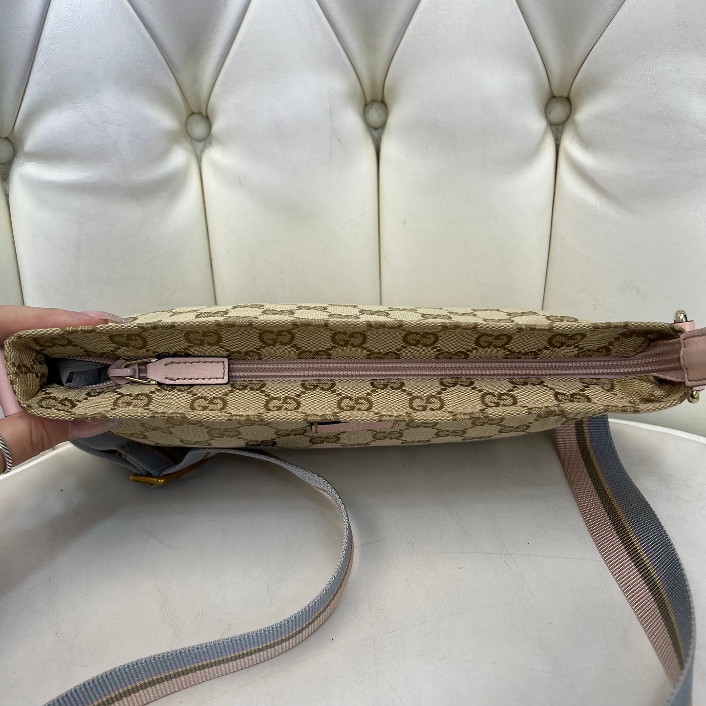Gucci GG Canvas Web Crossbody