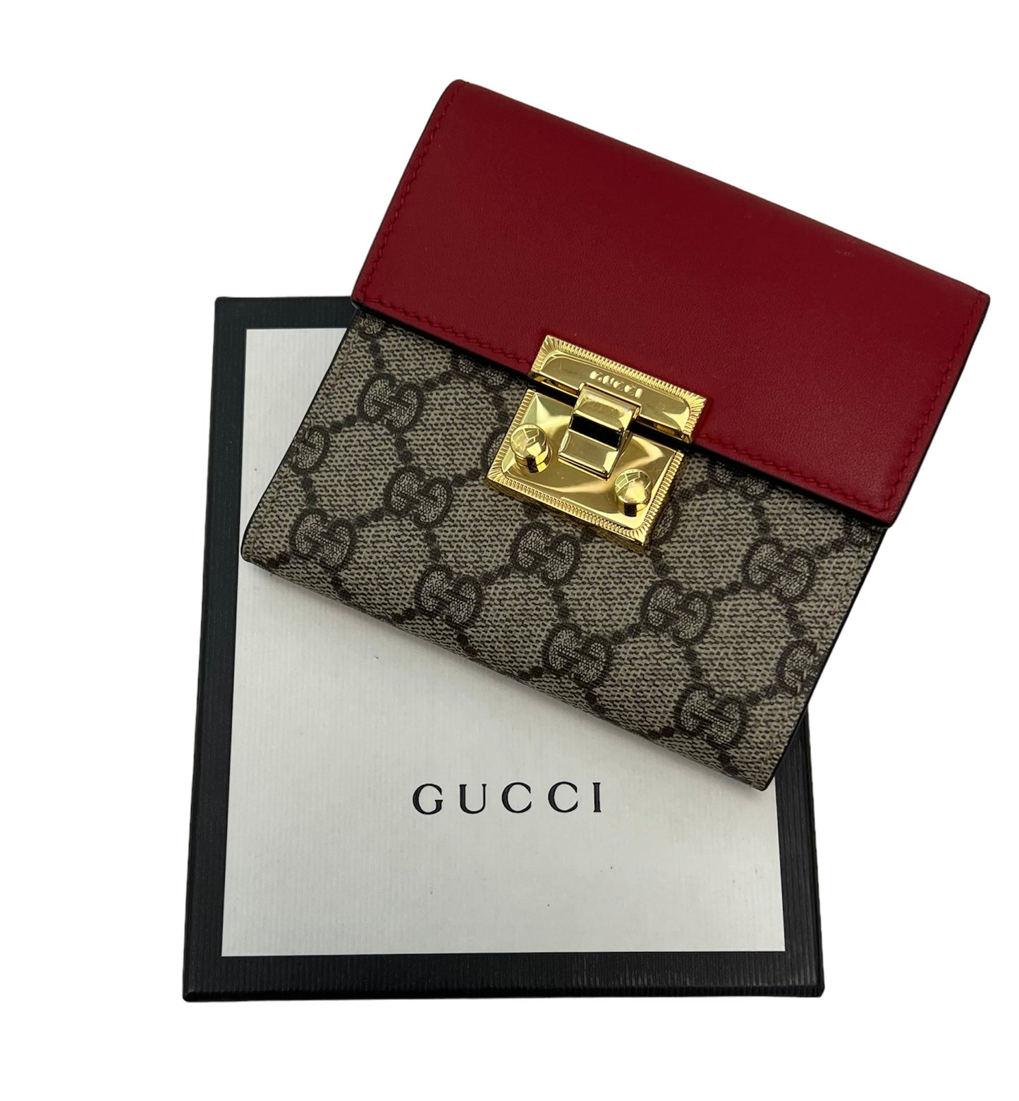 Gucci Double Sided Lock Wallet