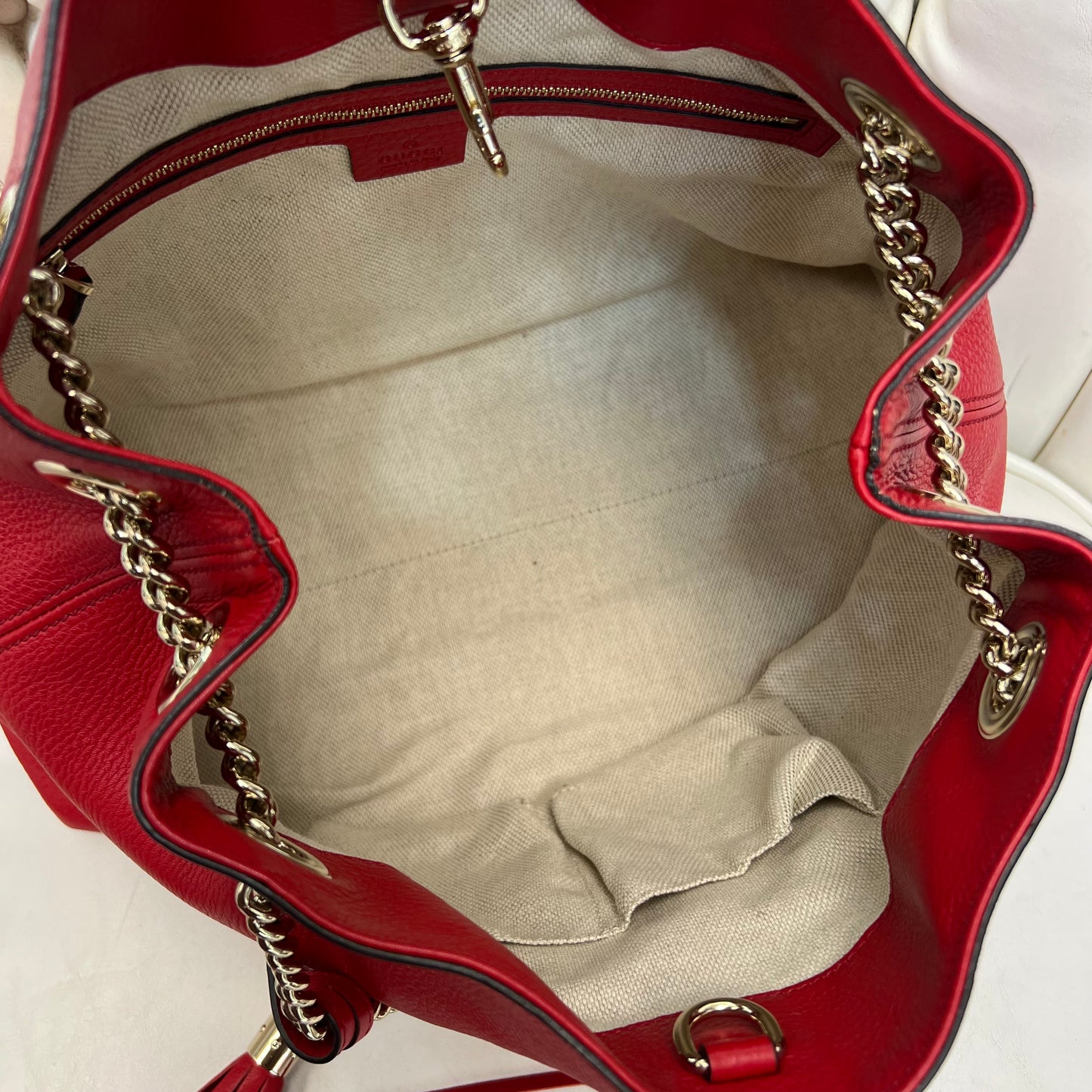 Gucci Soho Chain Hobo Bag