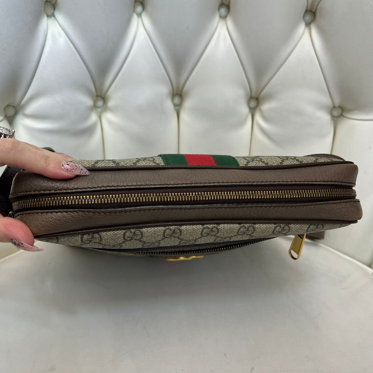 Gucci Ophidia GG Messenger, Large