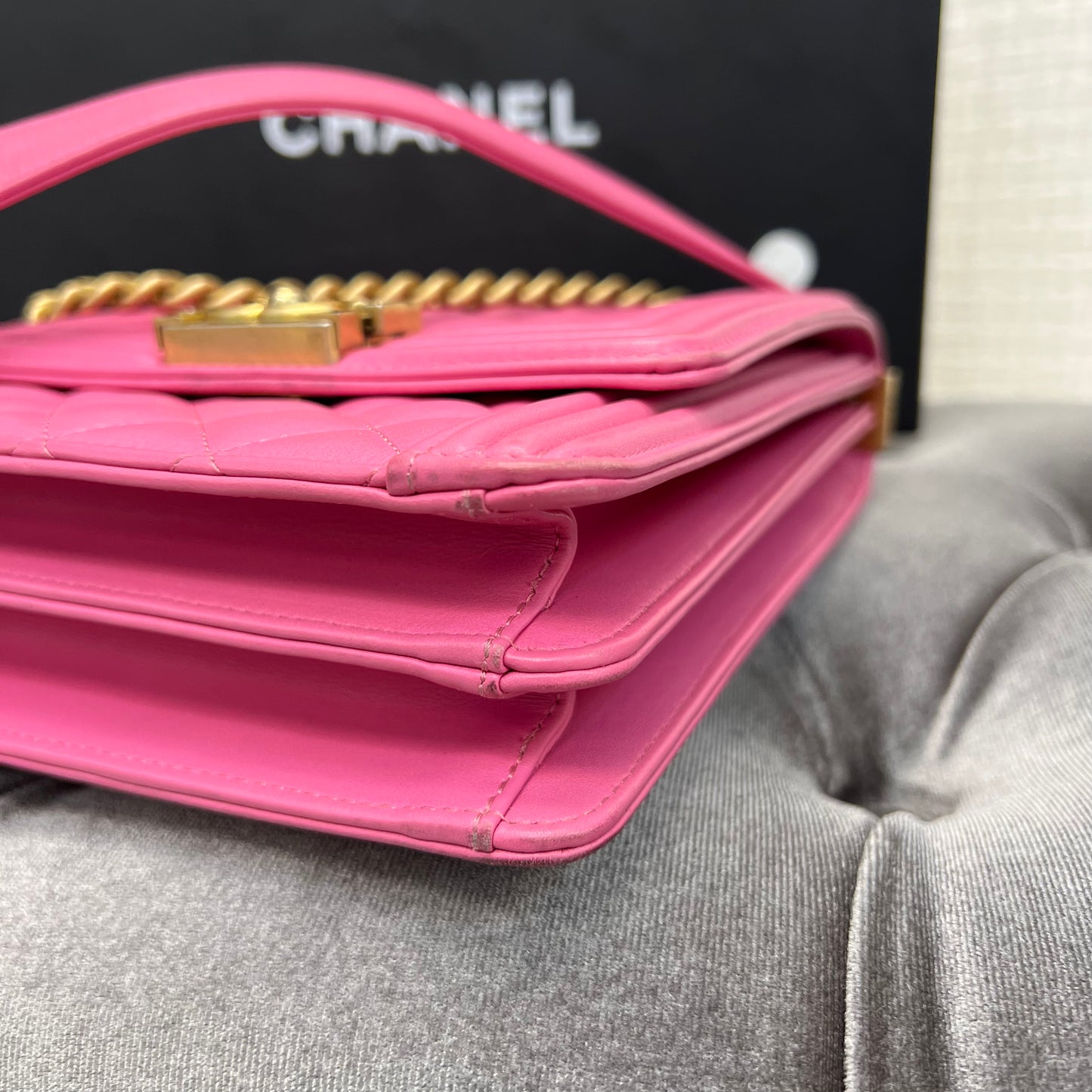 Chanel 19C Flap Bag Pink