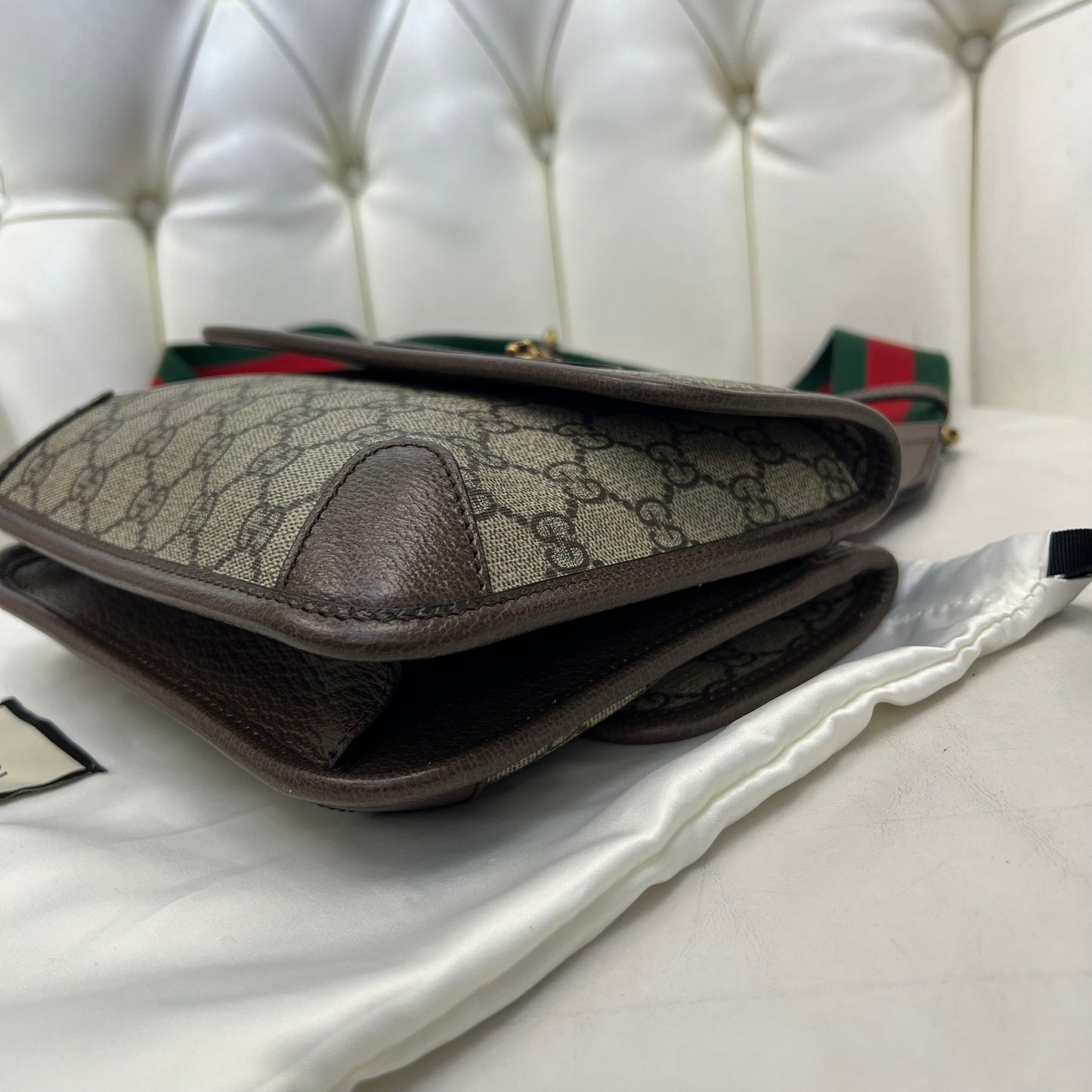 Gucci Double Sided Messenger Bag