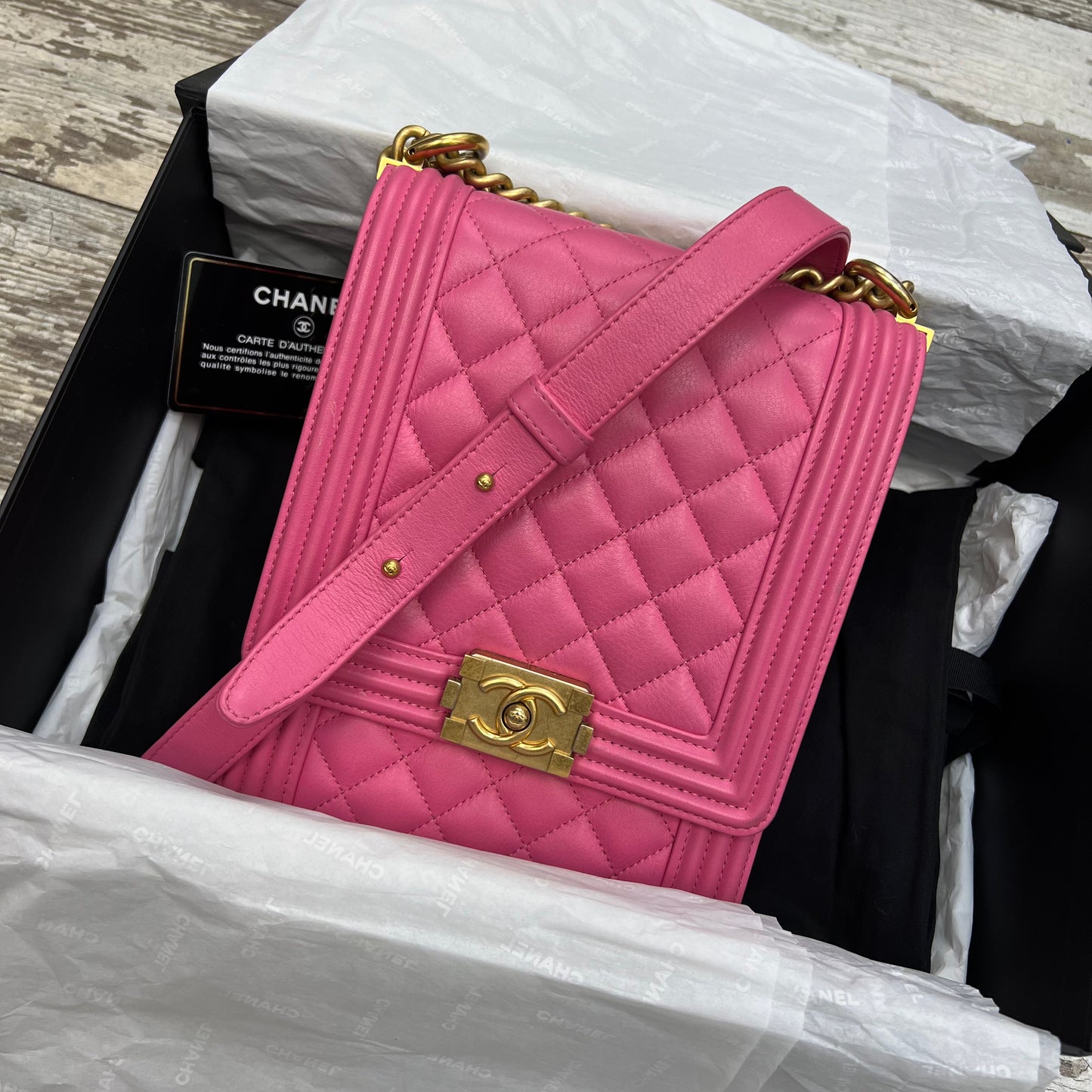 Chanel 19C Flap Bag Pink