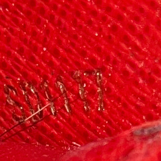 Louis Vuitton Zippy Wallet Monogram Red