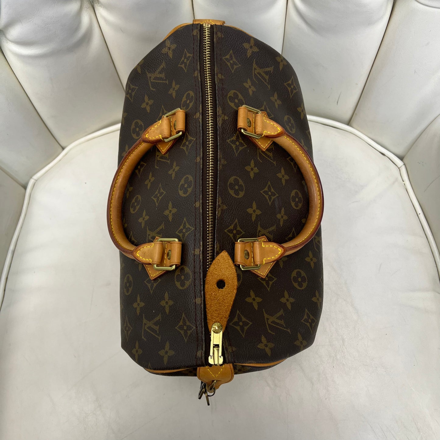 Louis Vuitton Speedy 30 Monogram with Lock & Keys