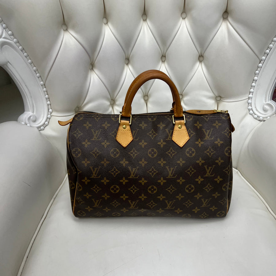 Louis Vuitton Monogram Speedy 35 Handbag – Mills Jewelers & Loan