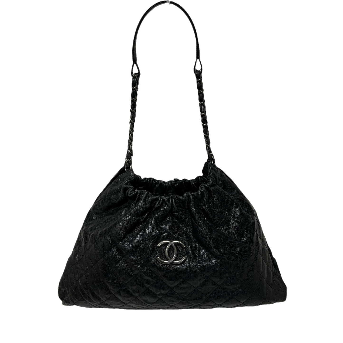 Chanel Caviar Quilted Elastic Tote