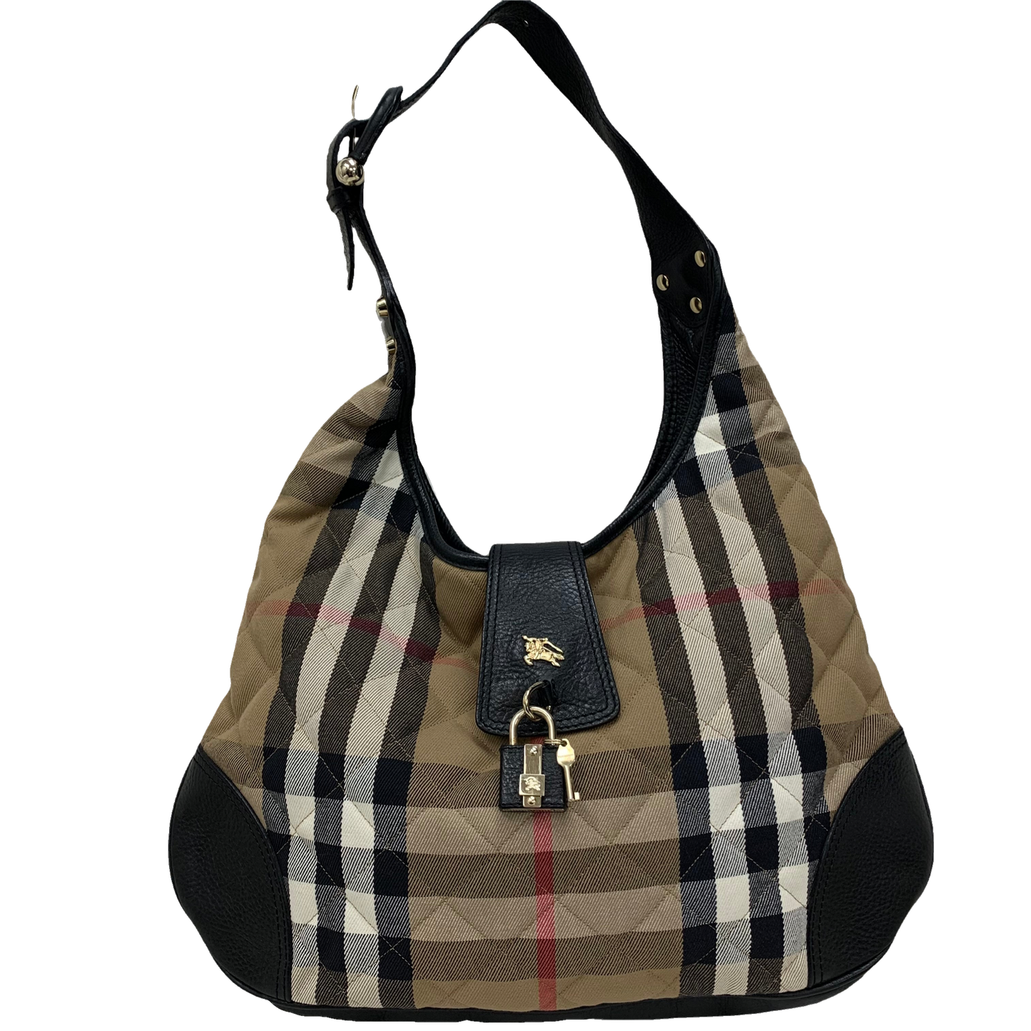 Burberry Quilted Hobo Bag