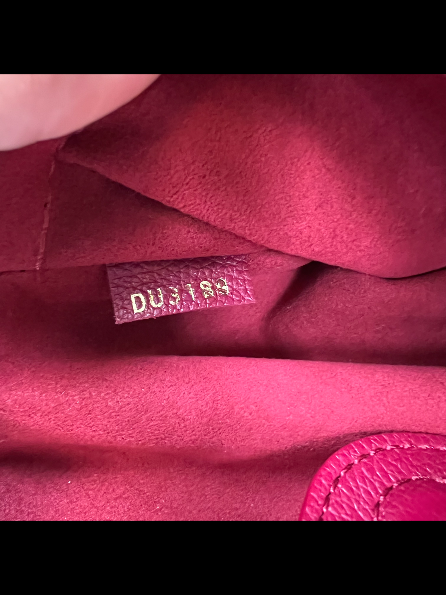 Louis Vuitton Riverside Damier Ebene Red Shoulder Bag