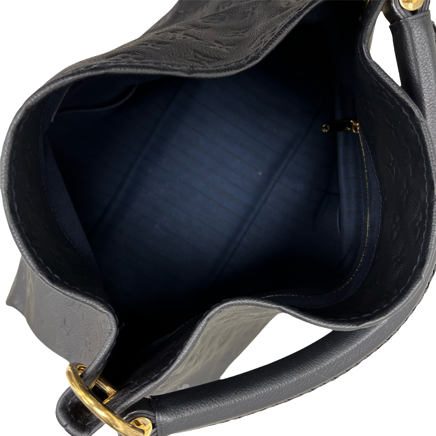 Louis Vuitton Bleu Infini Empreinte Leather Artsy MM