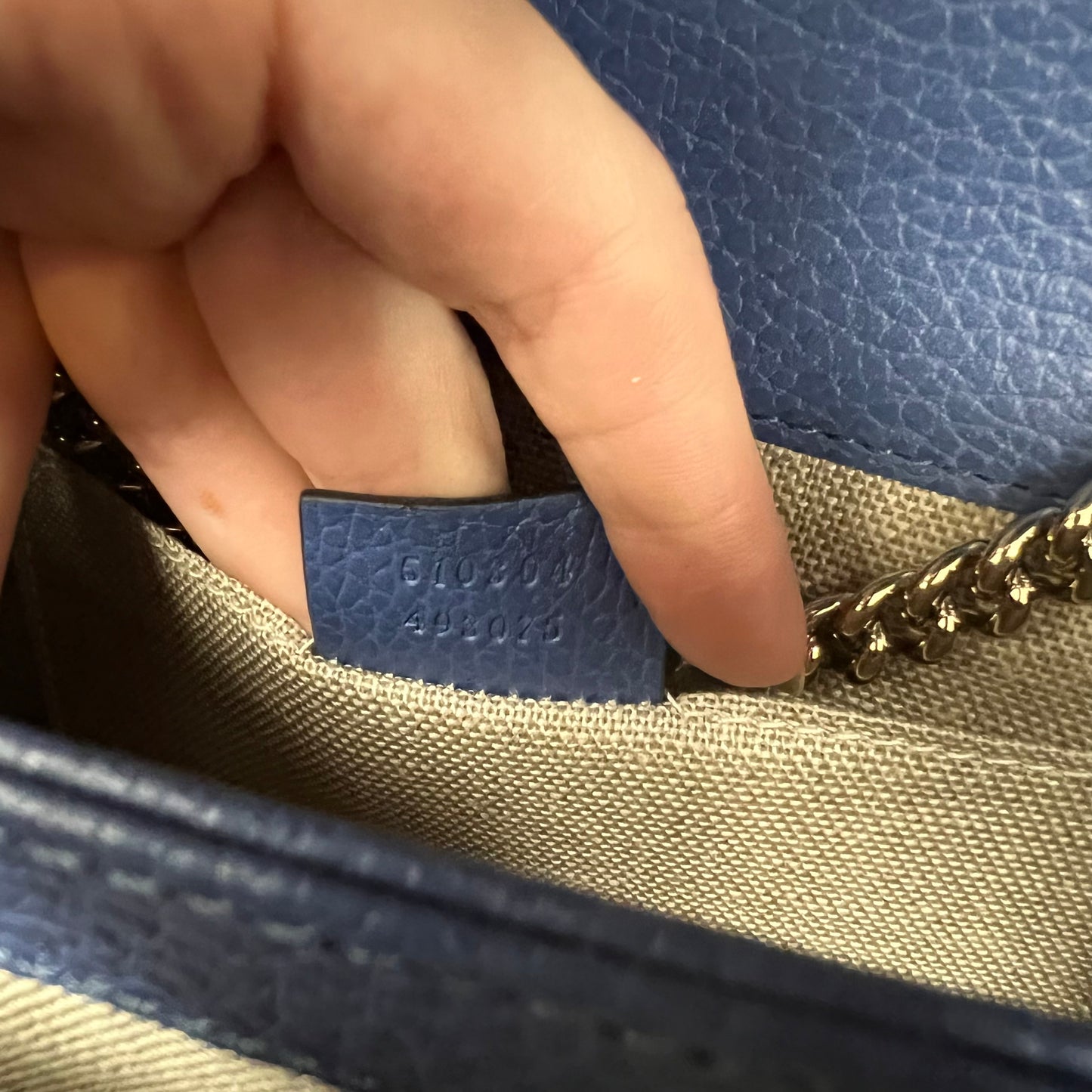 Gucci Dollar Calfskin Small Interlocking G Shoulder Bag