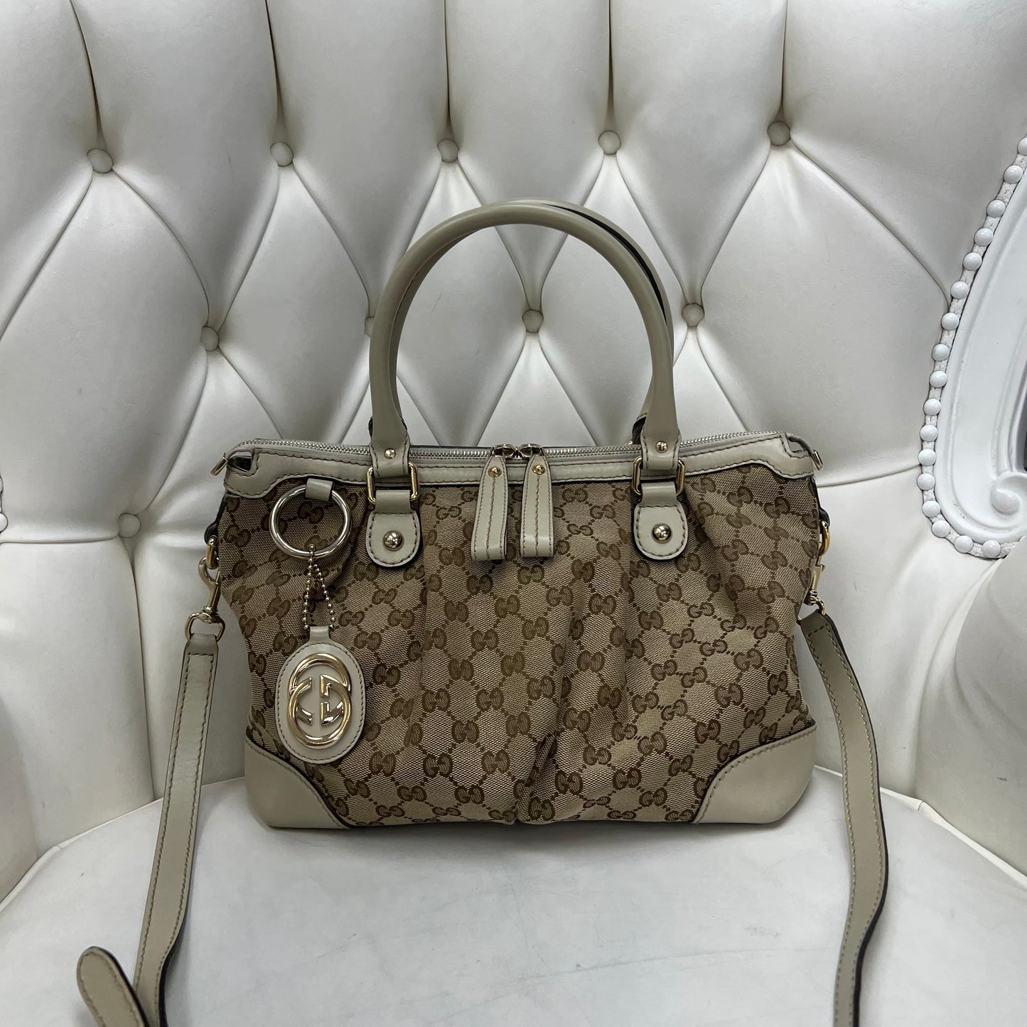 Gucci Sukey Top Handle Satchel