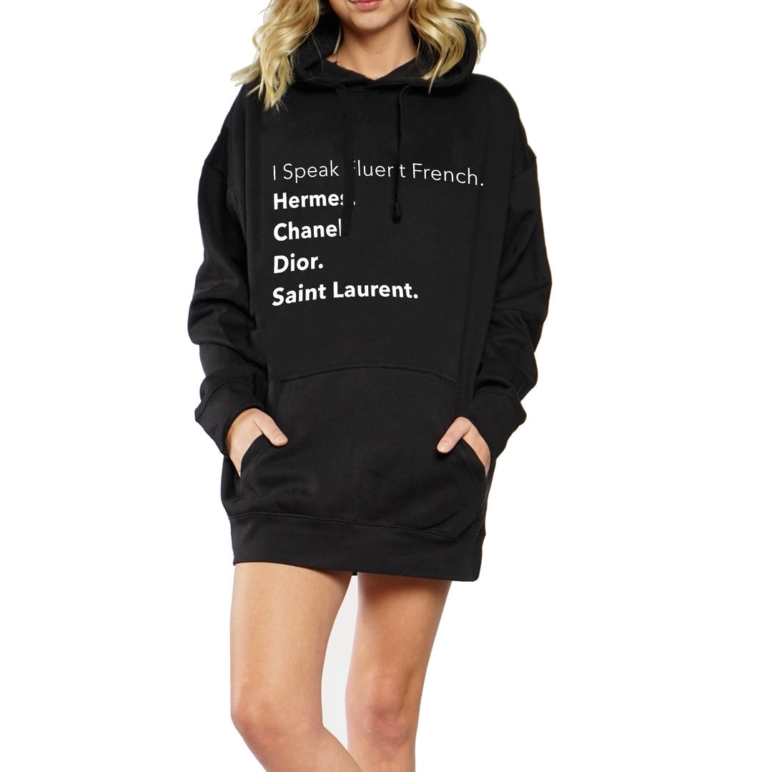 Oversized Hoodie Fluent French