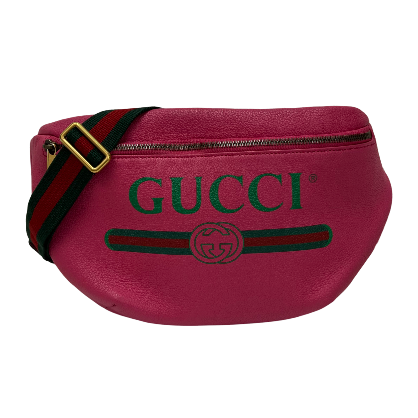 Gucci Logo Print Waist Bag