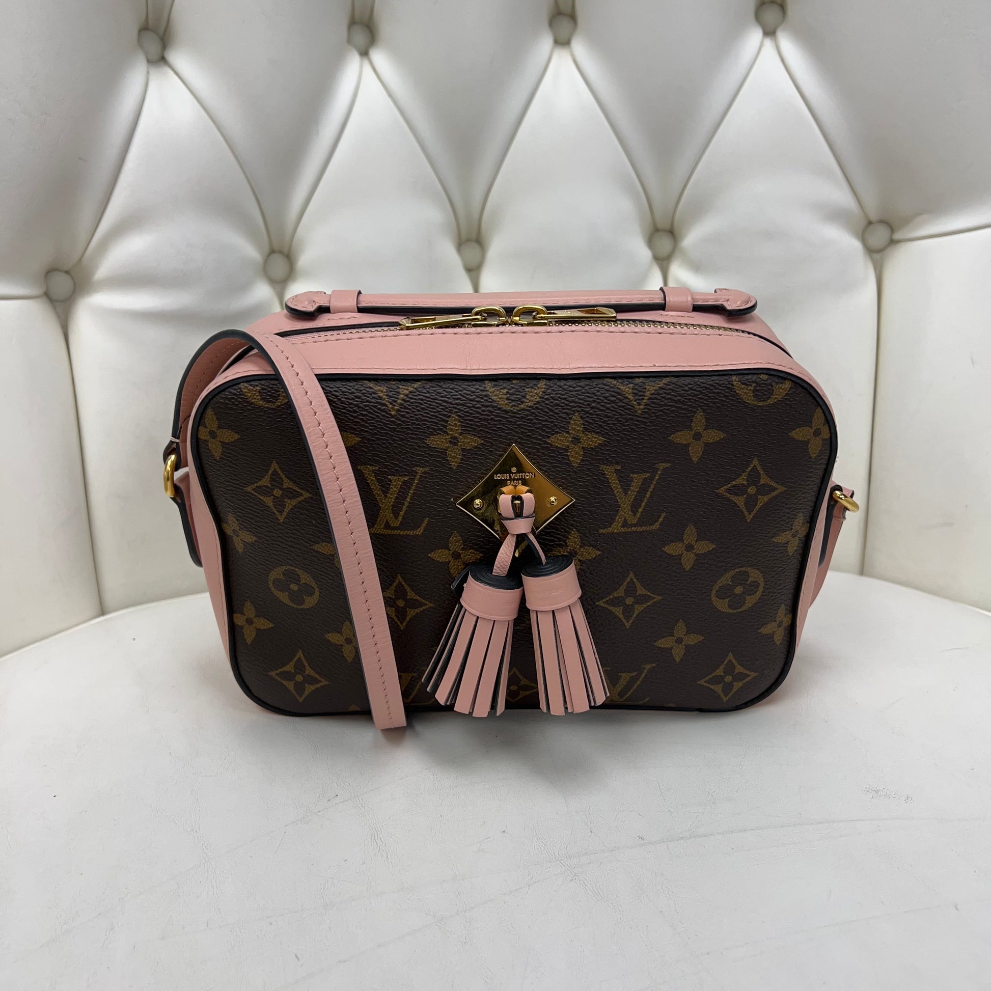 Louis Vuitton Monogram Saintonge Rose Poudre