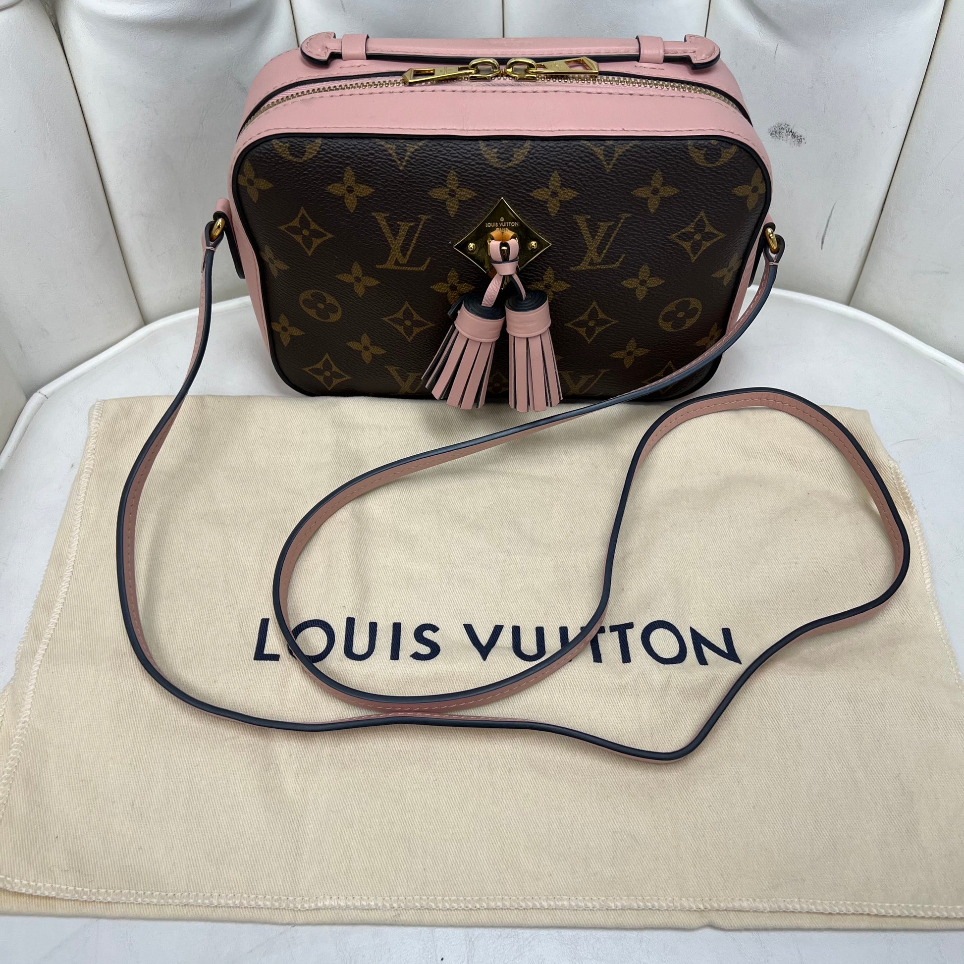 Louis Vuitton Monogram Saintonge Rose Poudre