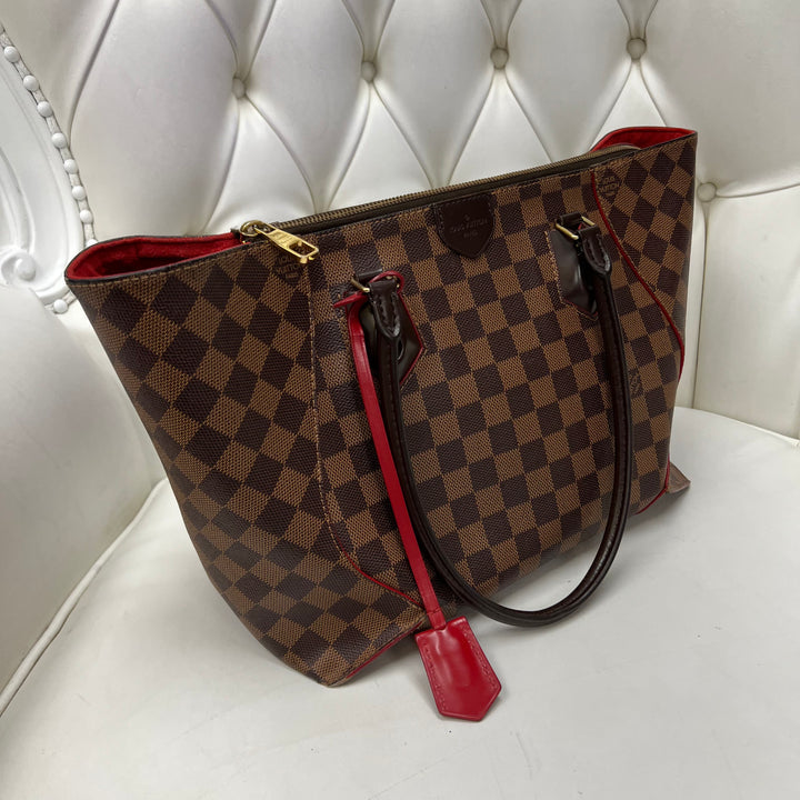 LOUIS VUITTON Caissa PM Damier Ebene Tote Shoulder Bag-US