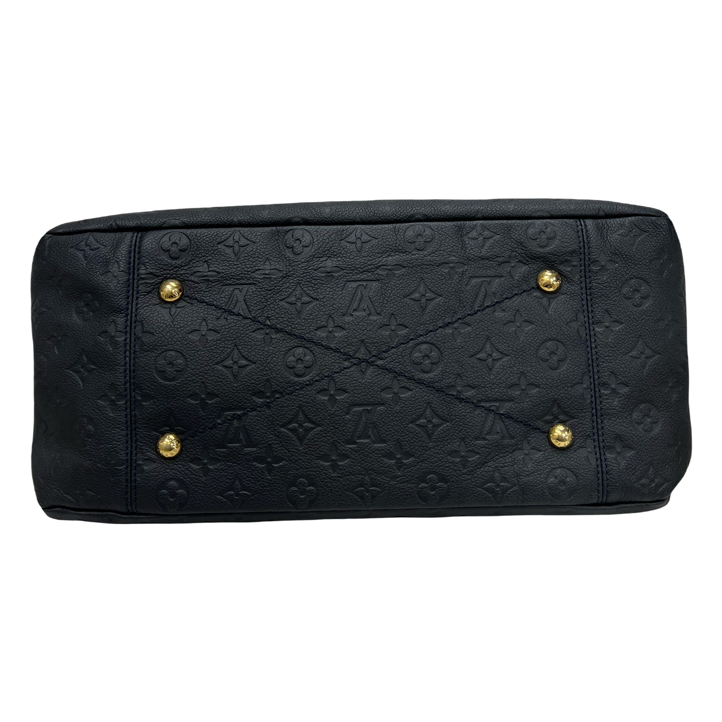 Louis Vuitton Bleu Infini Empreinte Leather Artsy MM