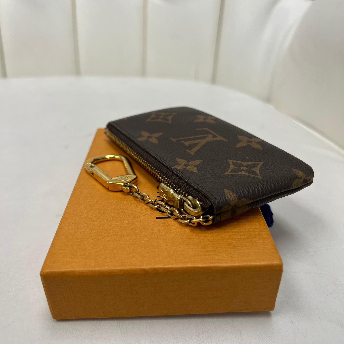 Louis Vuitton Key Pouch Monogram with Box