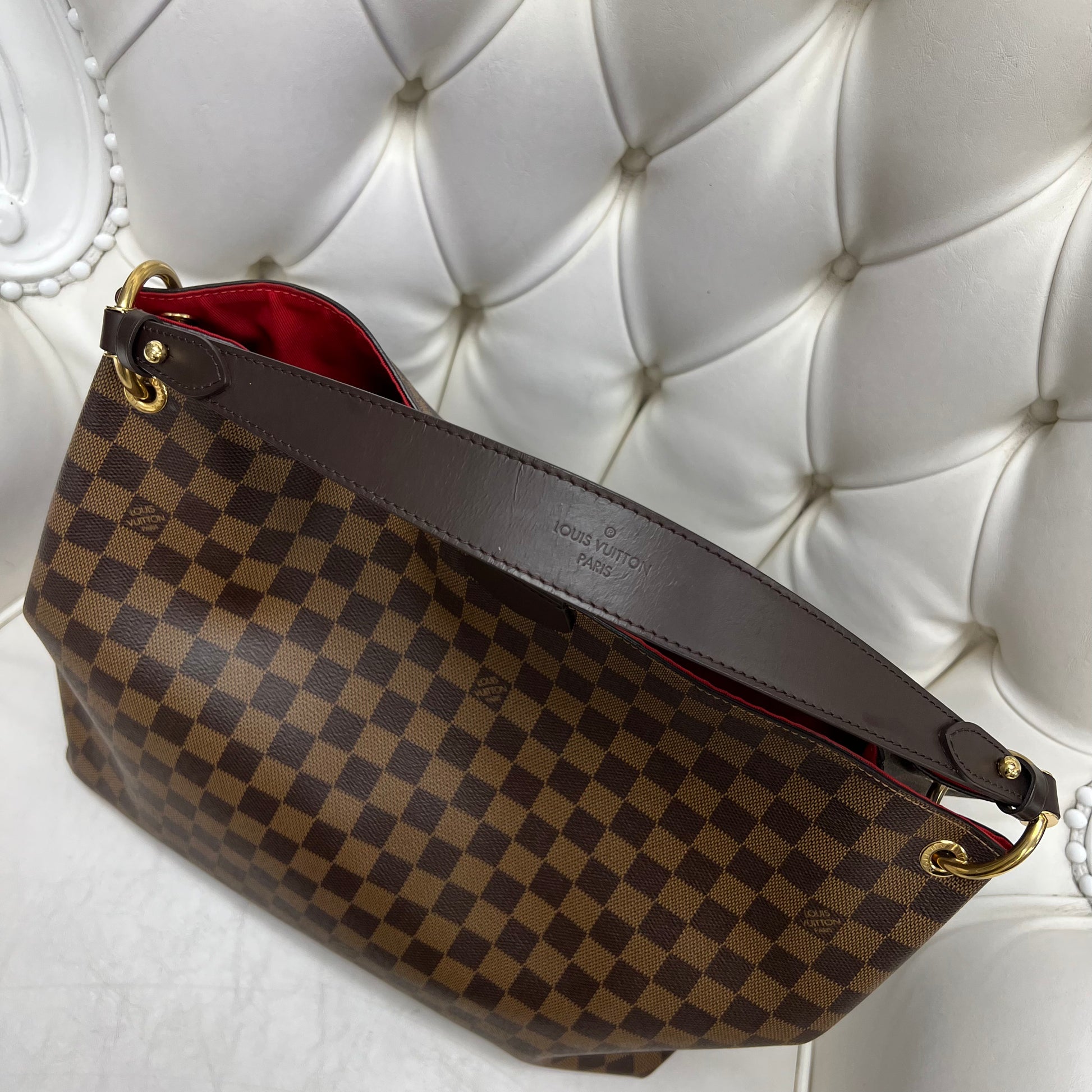 Louis Vuitton Graceful MM Damier Ebene – J'Adore Wakefield