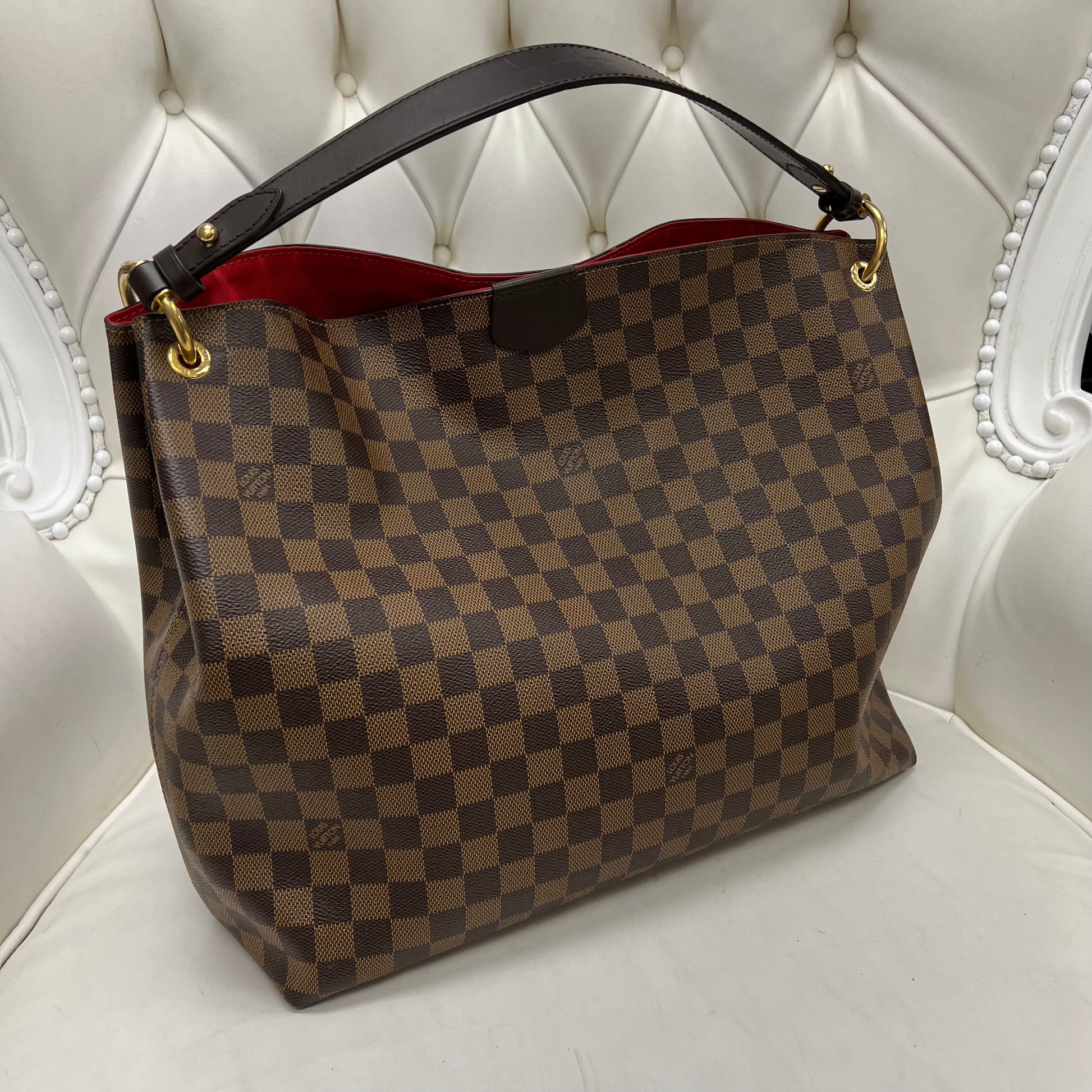 Louis Vuitton Graceful PM Damier Ebene – J'Adore Wakefield