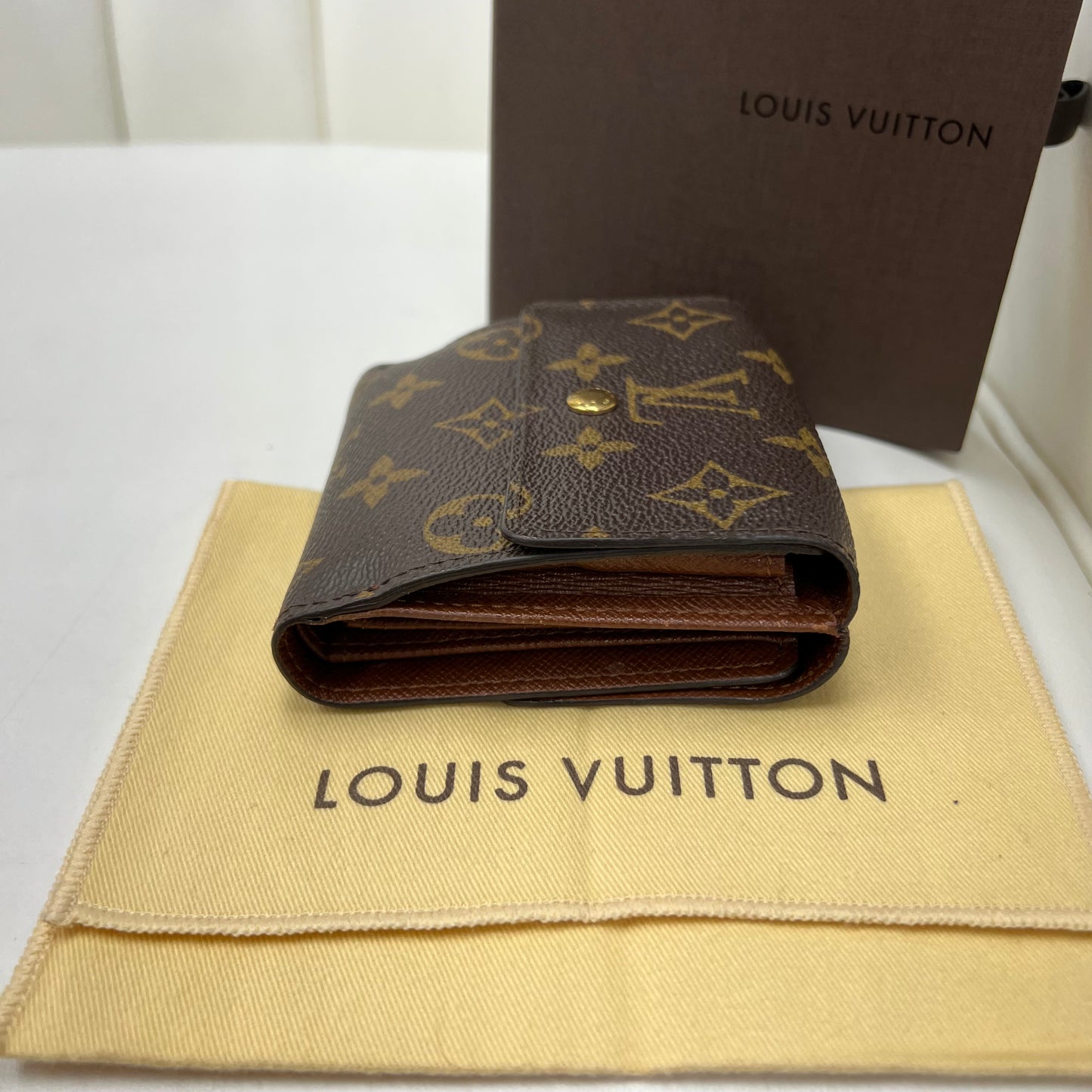 Louis Vuitton Double Sided Snap Wallet