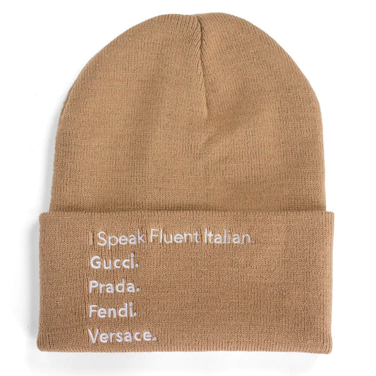 Fashion Beanie Fluent Italian