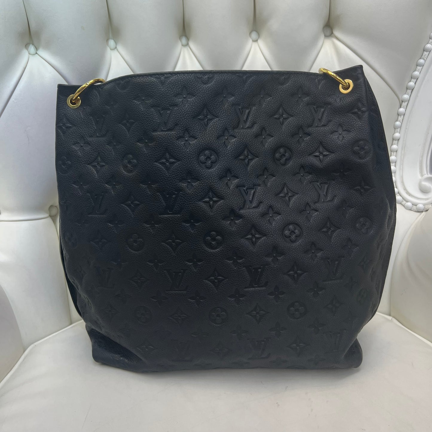 Louis Vuitton Métis Hobo Black Empreinte Leather