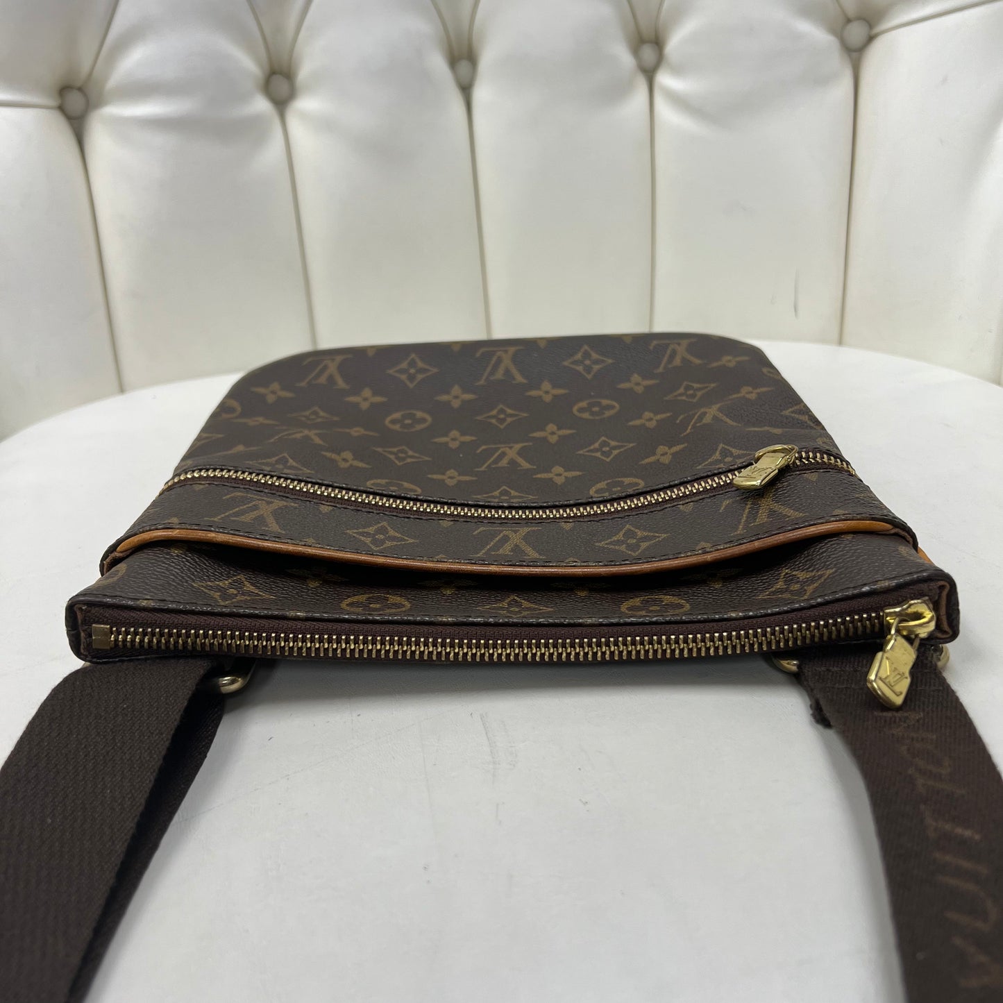 Louis Vuitton Monogram Valmy Pochette Bag