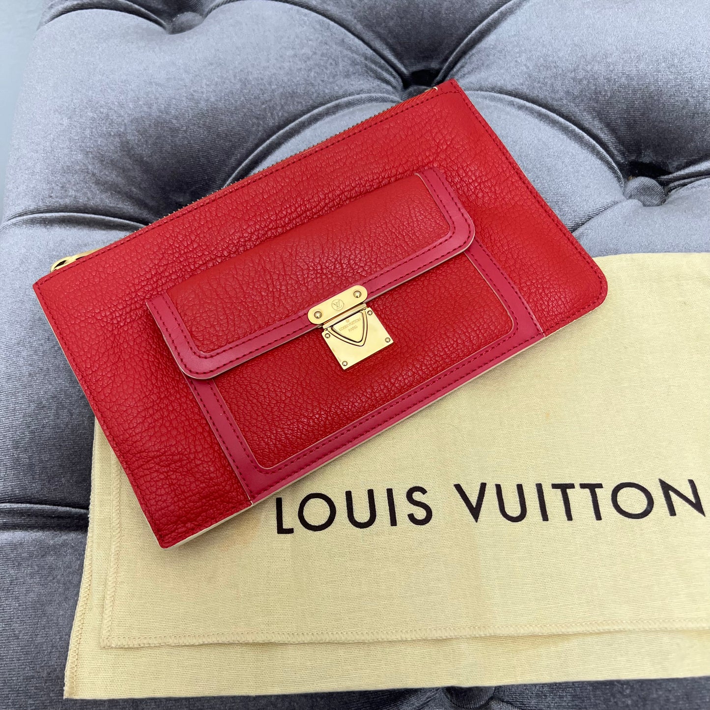 Louis Vuitton Suhali L'Inseperable  Zip Pouch