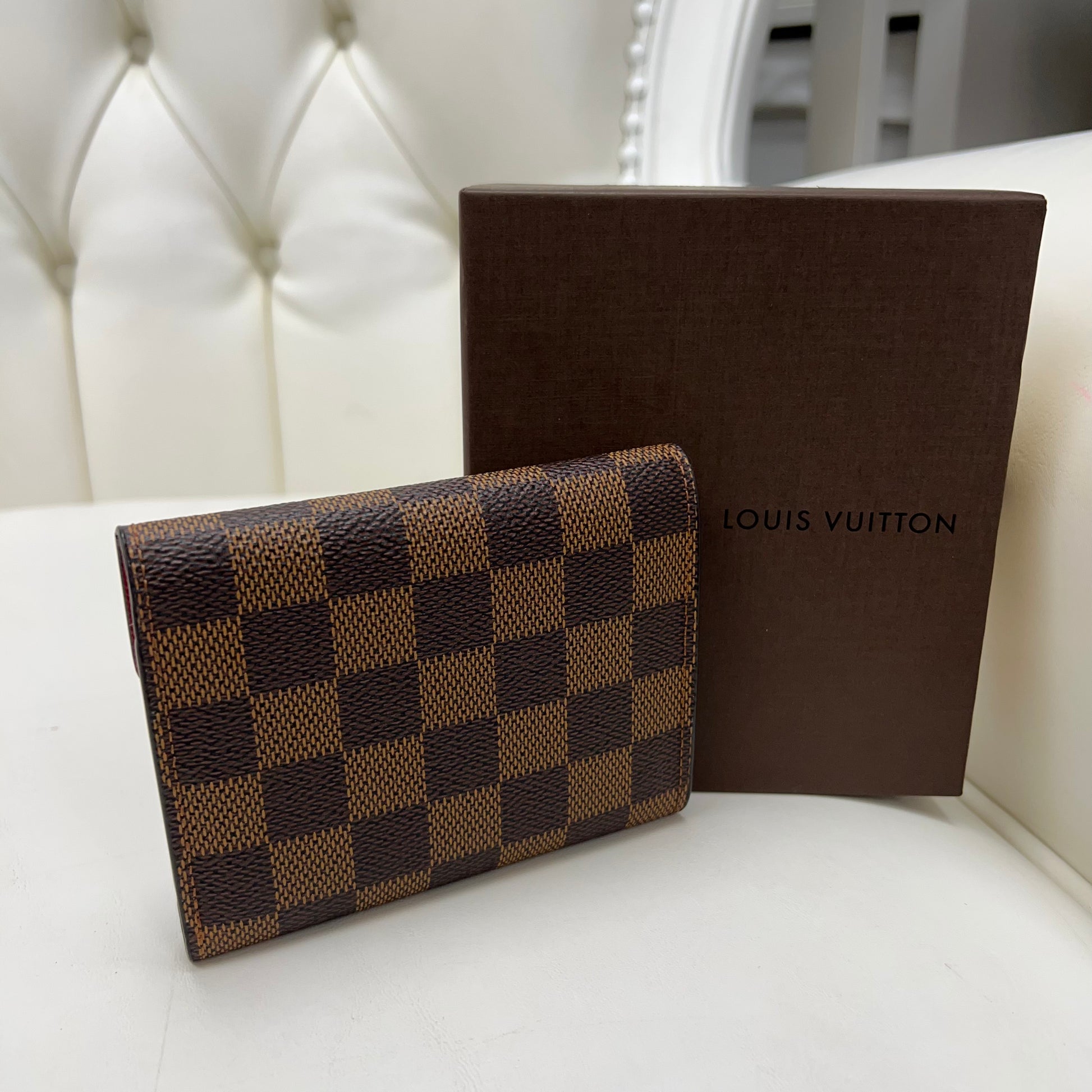 Victorine Wallet Damier Azur - Women - Small Leather Goods