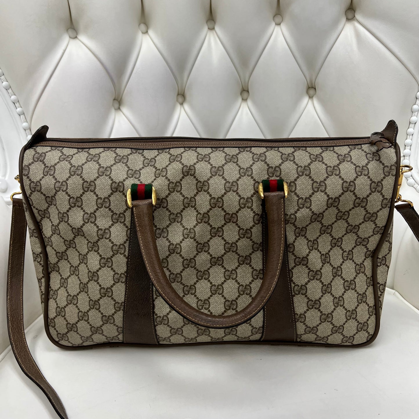 Gucci XL Boston Travel Bag