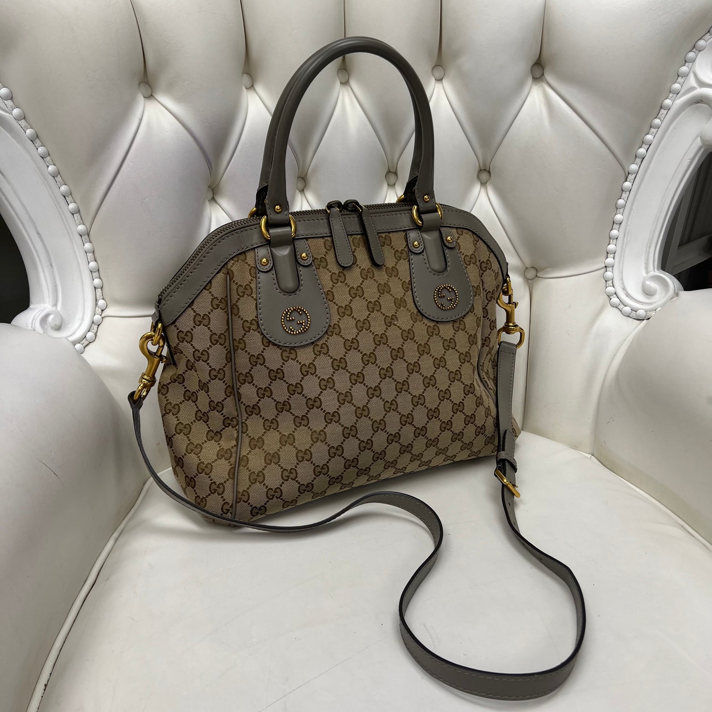 Gucci GG Scarlet 2 Way Handbag
