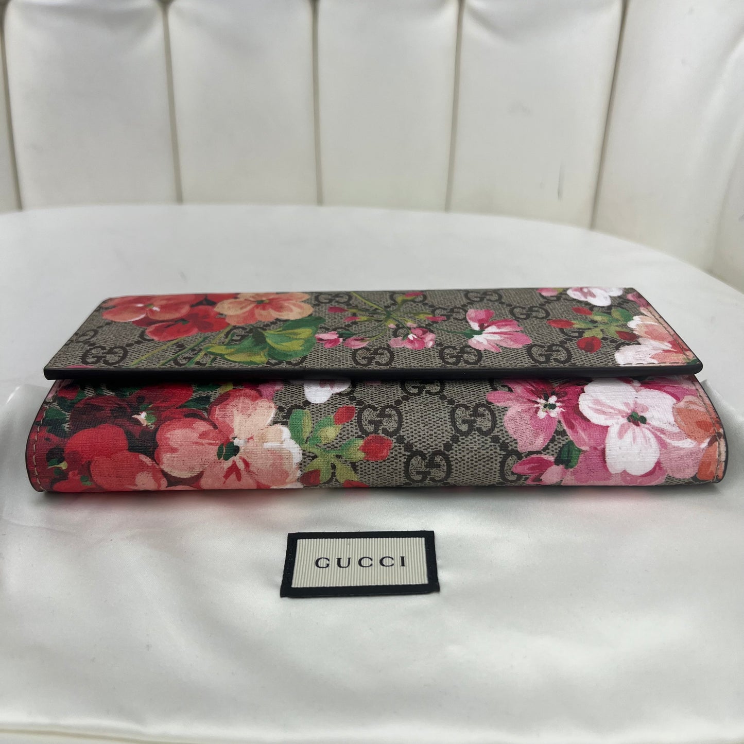 Gucci Blooms Flap Wallet