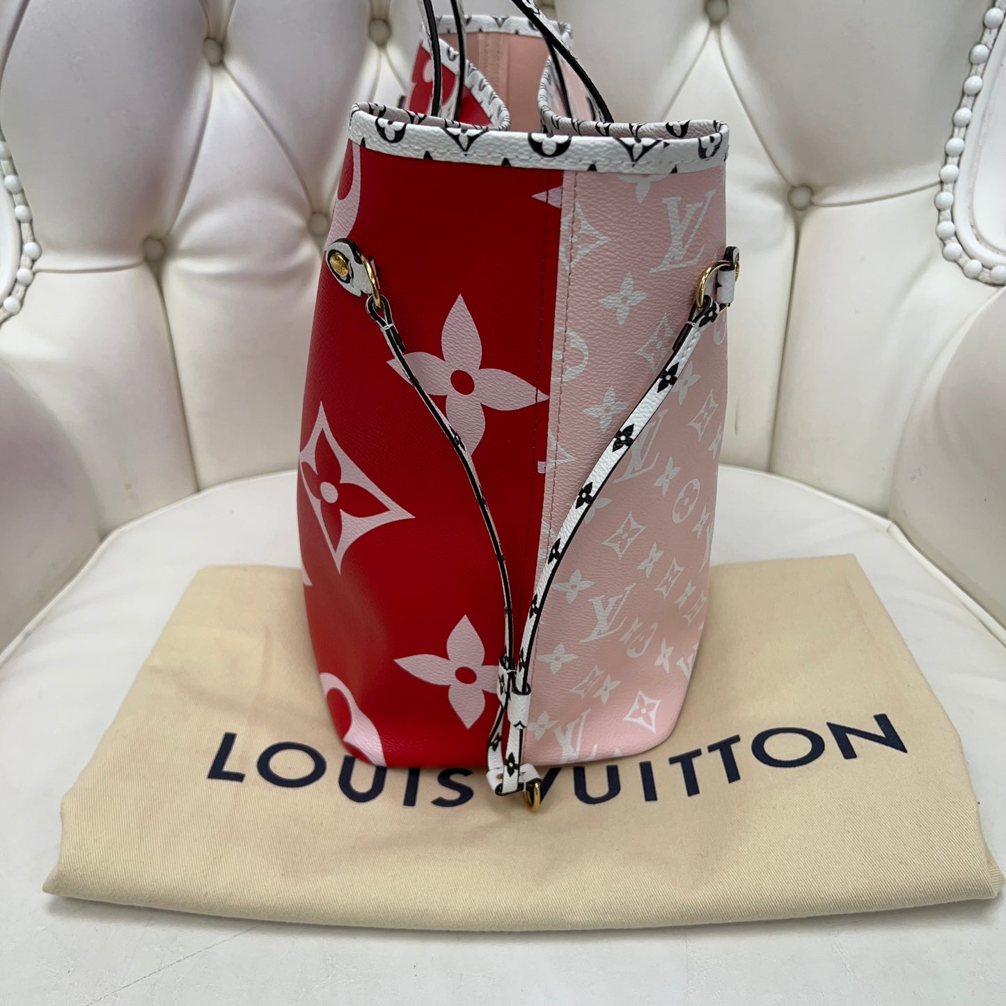 Louis Vuitton Limited Edition Monogram Giant Neverfull MM