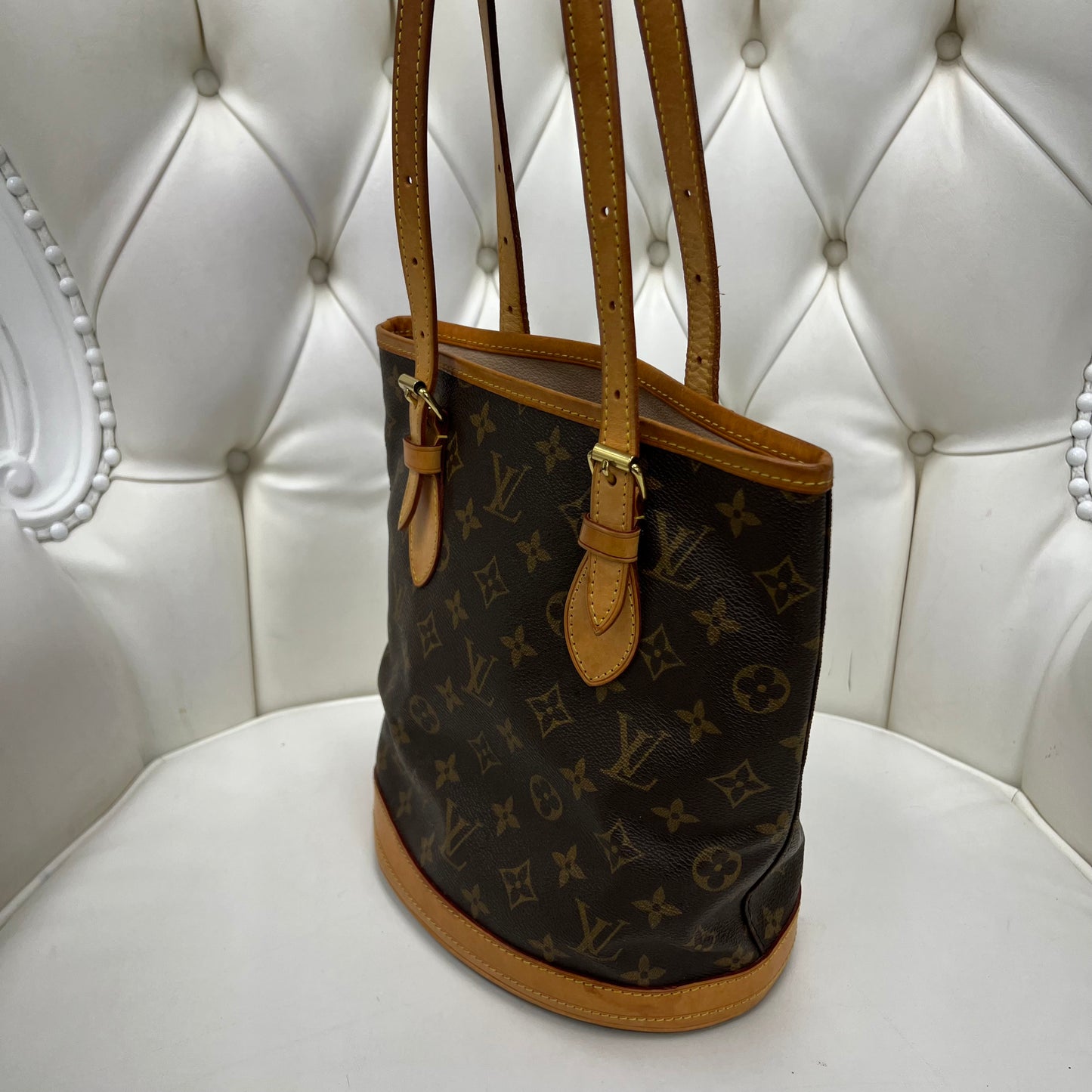 Louis Vuitton Petit Bucket Bag Monogram