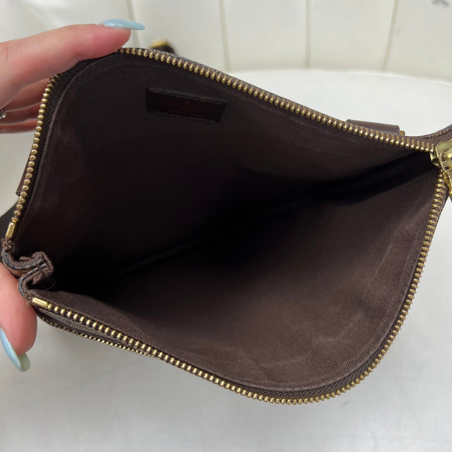 Louis Vuitton Bosphore Pochette Damier Ebene